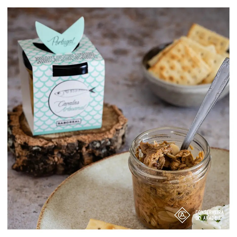 Petiscada Mackerel with Olives and Almonds