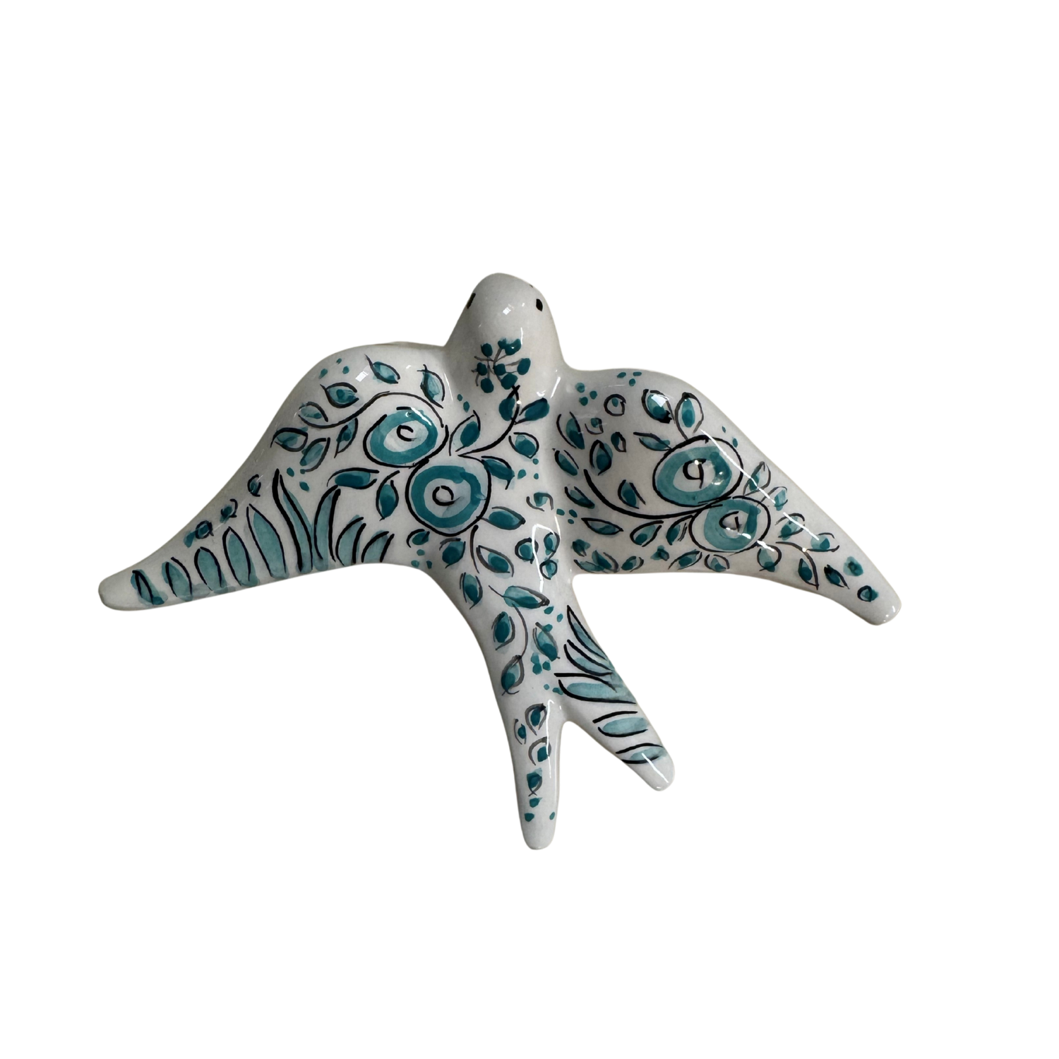 Hand-Painted Swallow