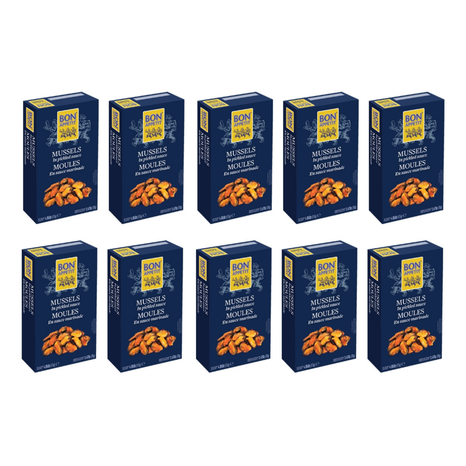 Bon Appetit Mussels in Pickled Sauce - 10 Pack