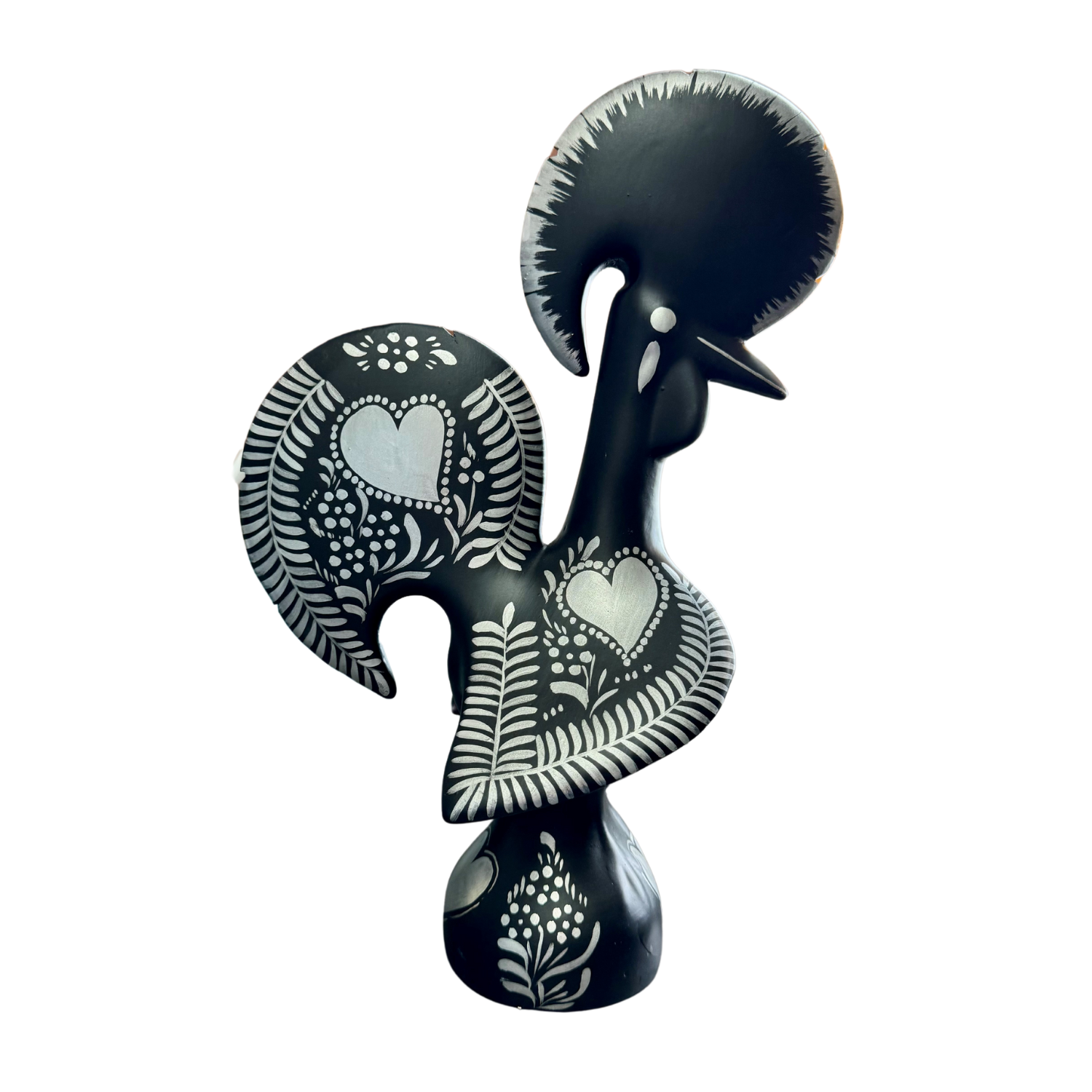 Galo Barcelos Hand-Crafted Clay Rooster - Fado