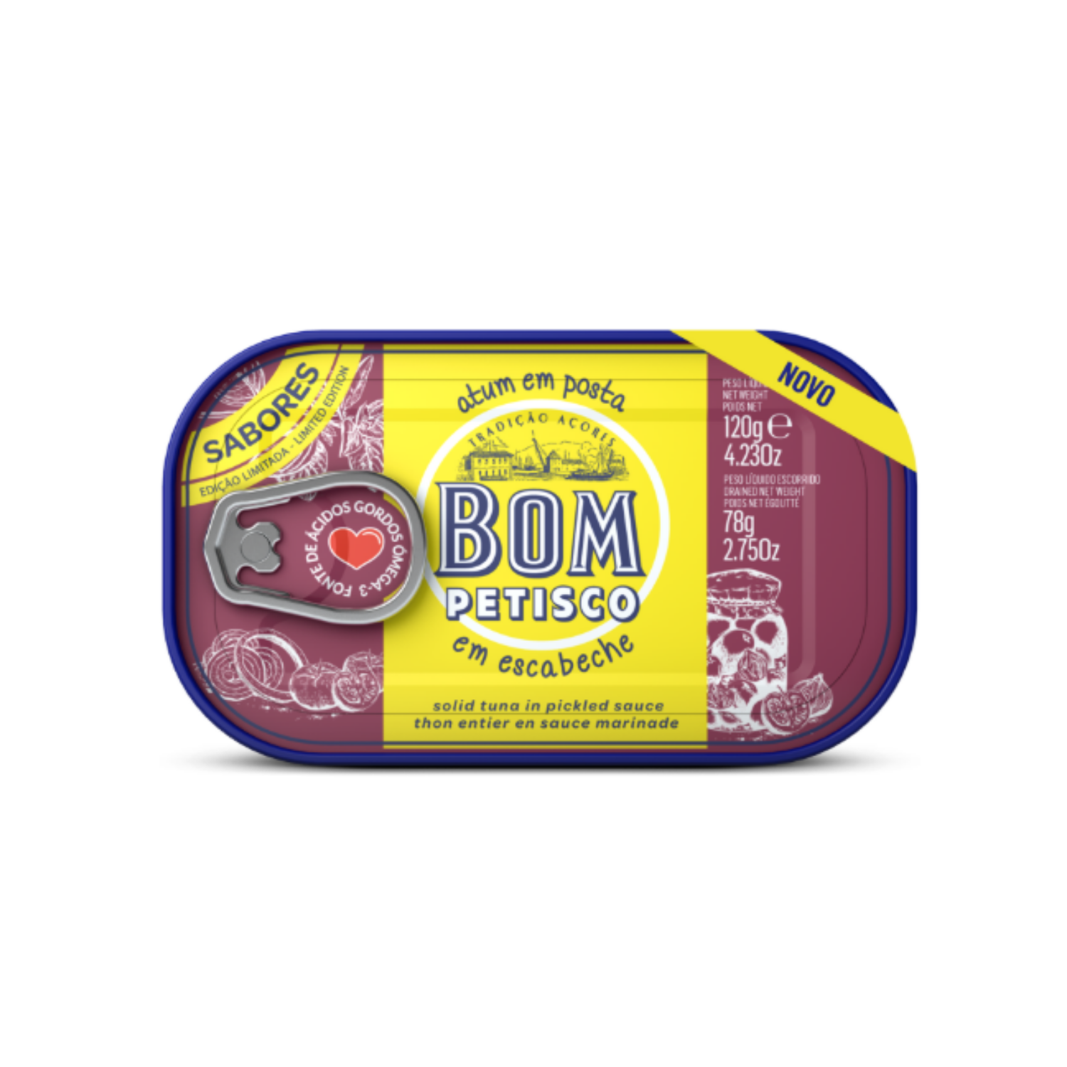 Bom Petisco Solid Tuna in Pickled Sauce