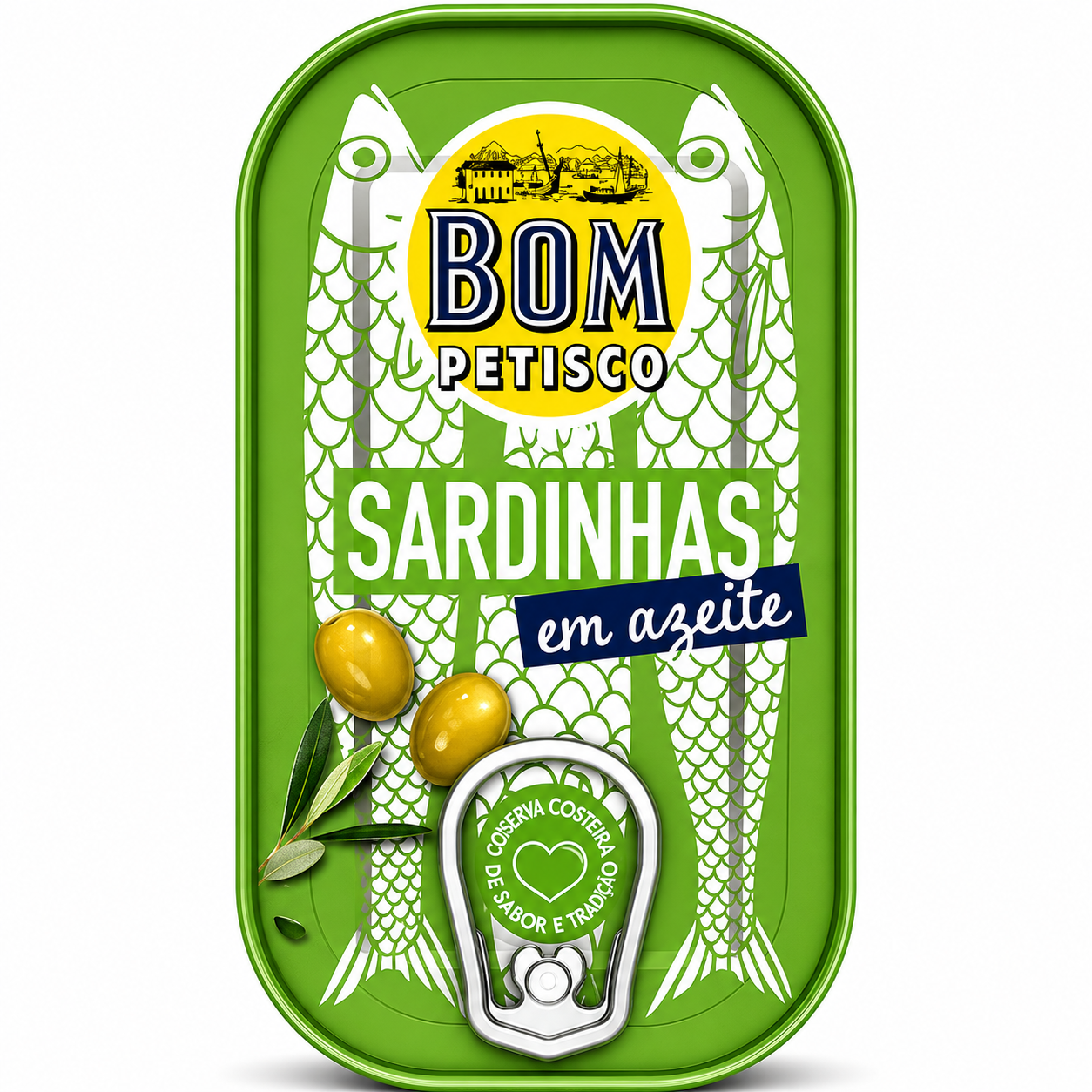 Bom Petisco Sardines in Olive Oil-120gr