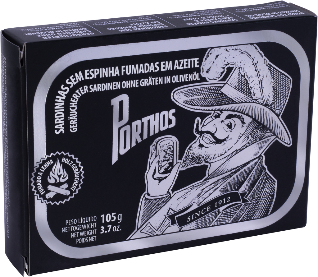 Porthos Boneless Sardines Smoked in Olive Oil