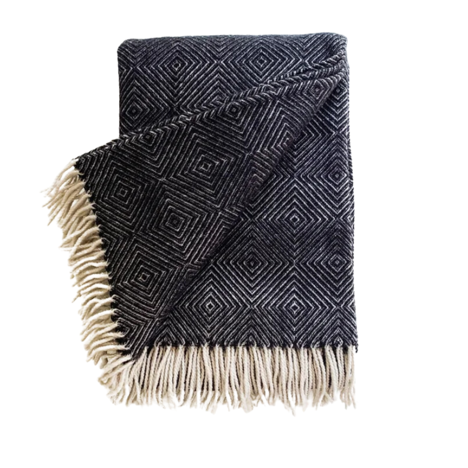 Casa Cubista Brushed Wool Blanket