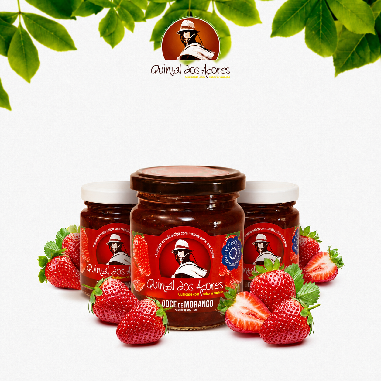 Quintal Dos Açores Strawberry Jam