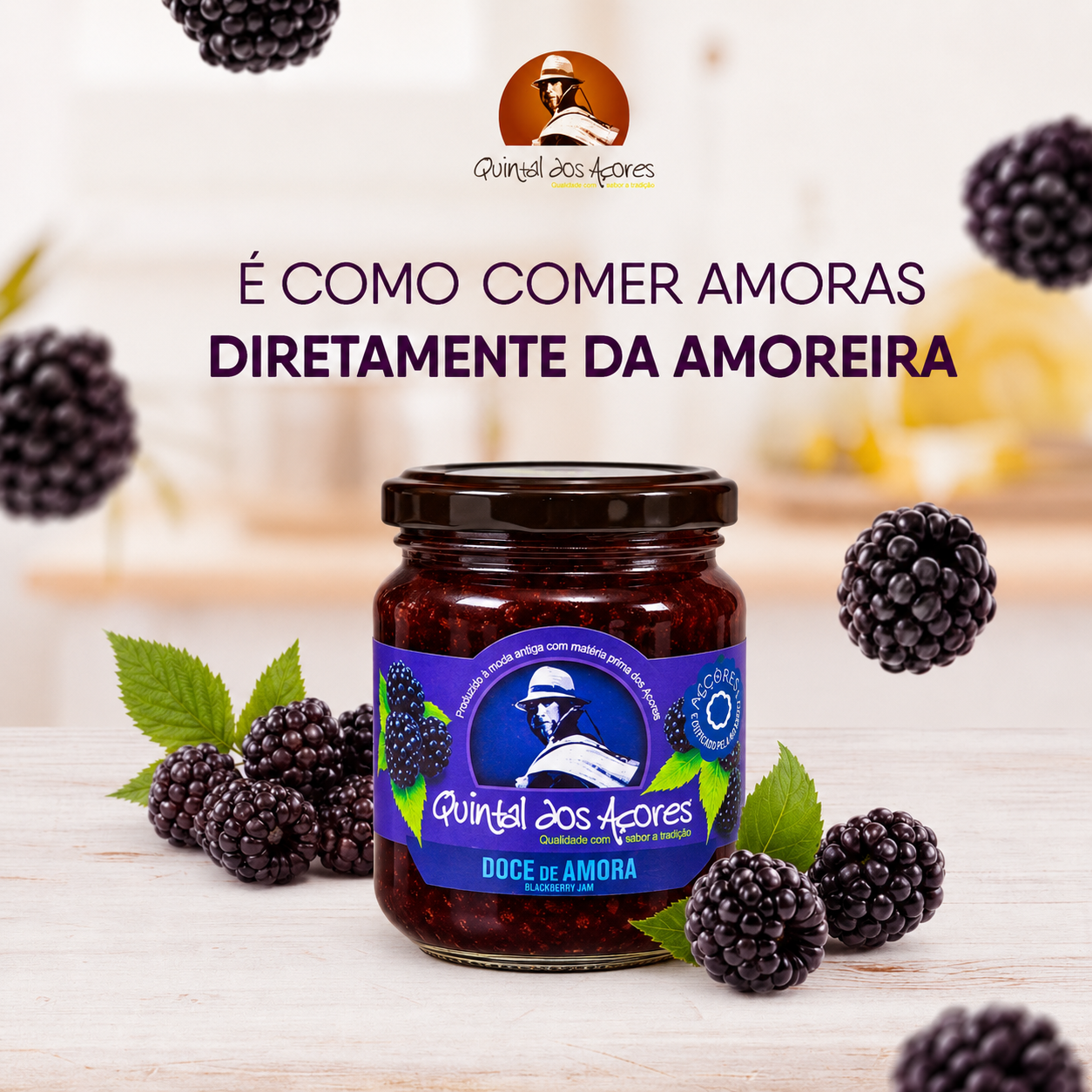 Quintal Dos Açores Blackberry Jam