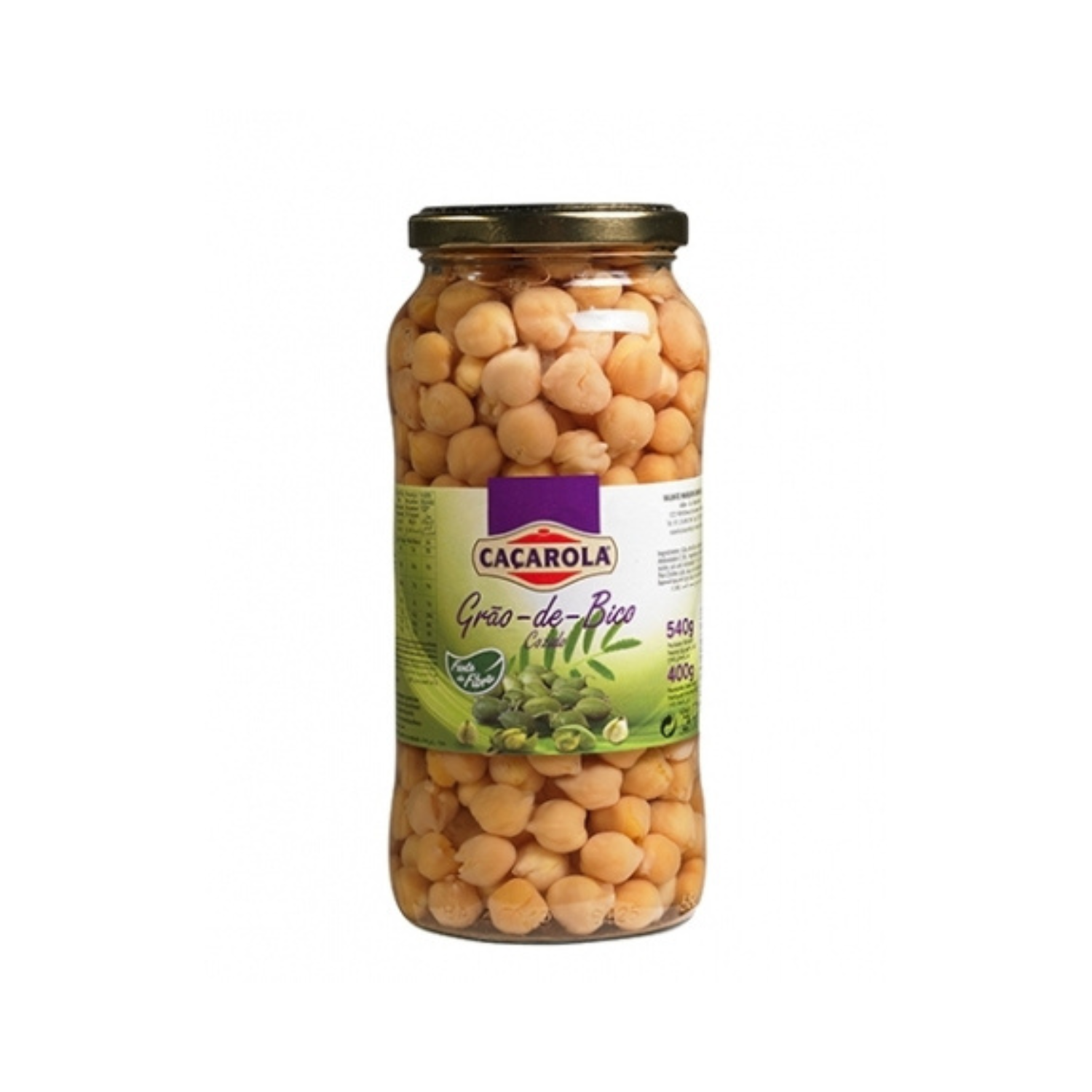 Caçarola Cooked Chick Peas