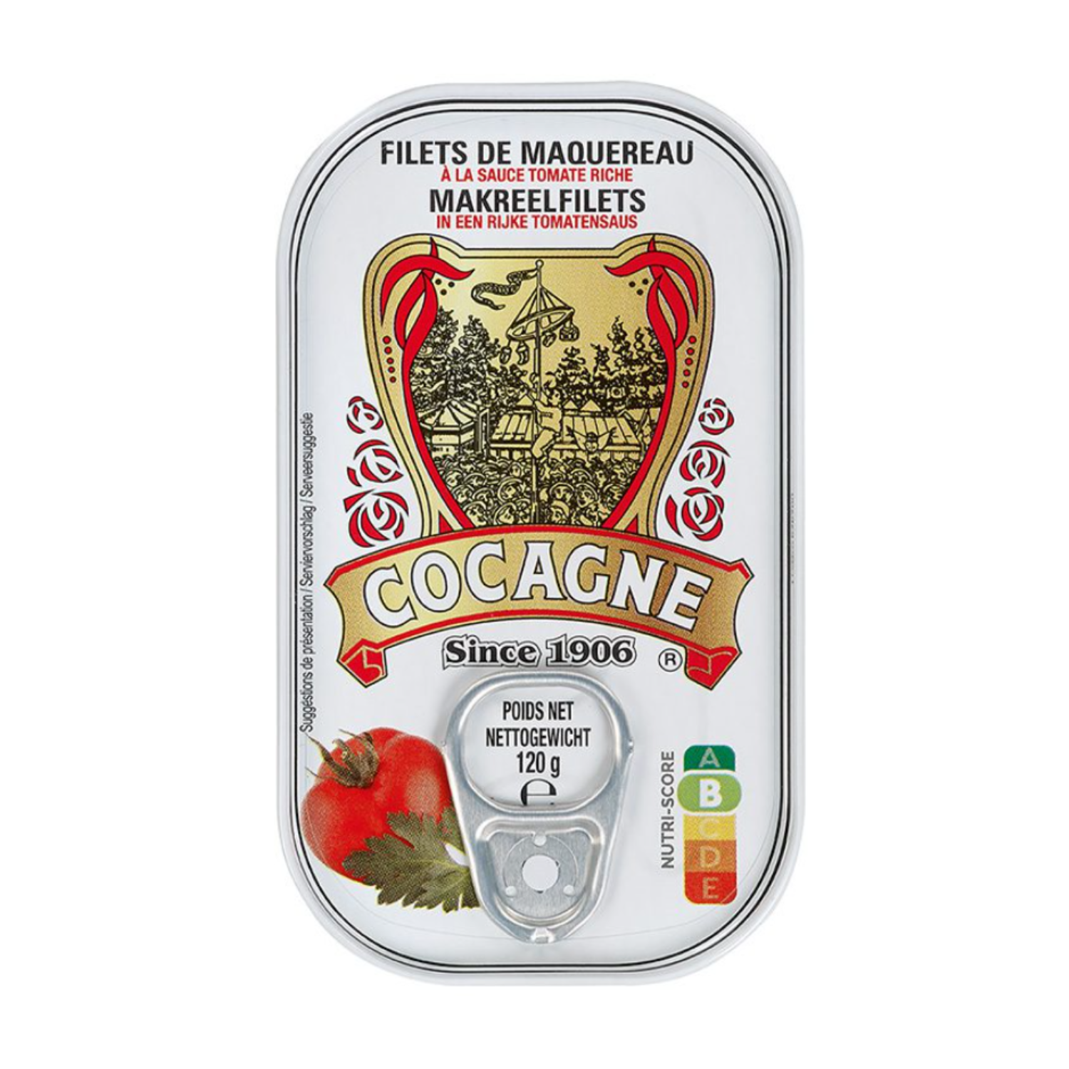 Cocagne Mackerel Fillets in Tomato Sauce