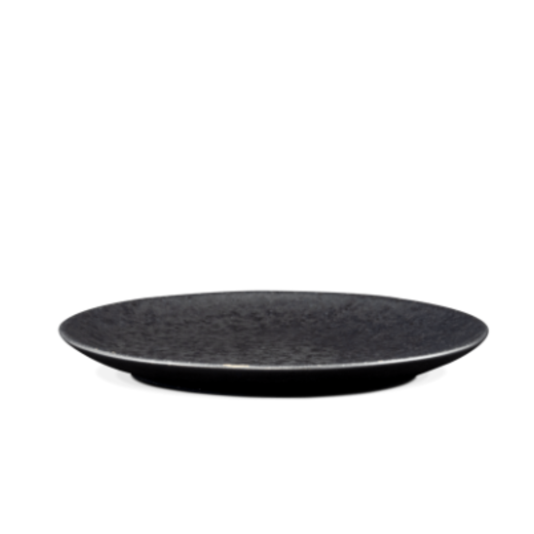 Terrafina Black Stone Salad Plate - Set of 4