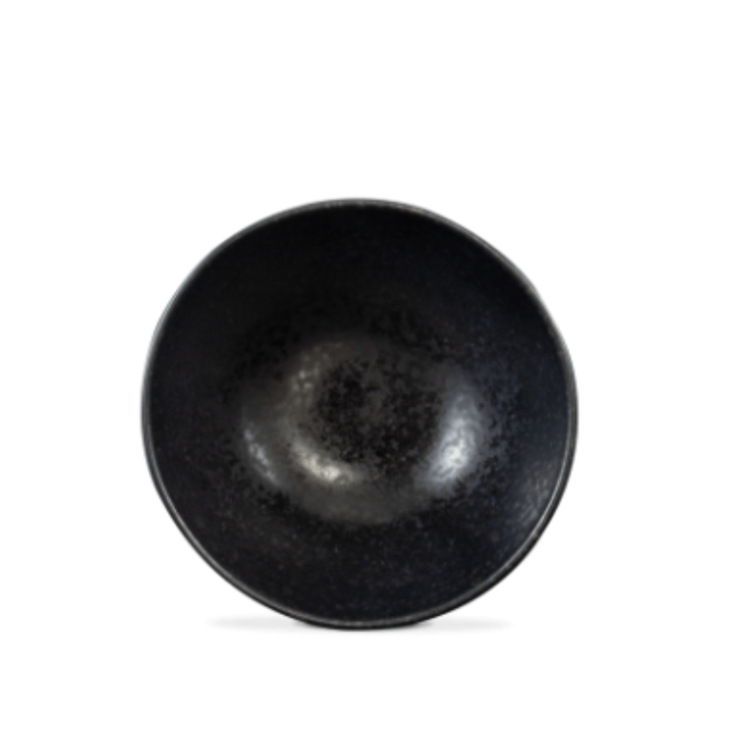 Terrafina Black Stone Cereal Bowl - Set of 2