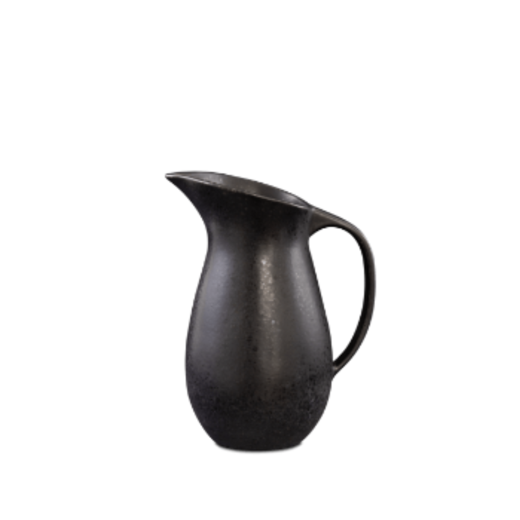 Terrafina Black Stone Jug