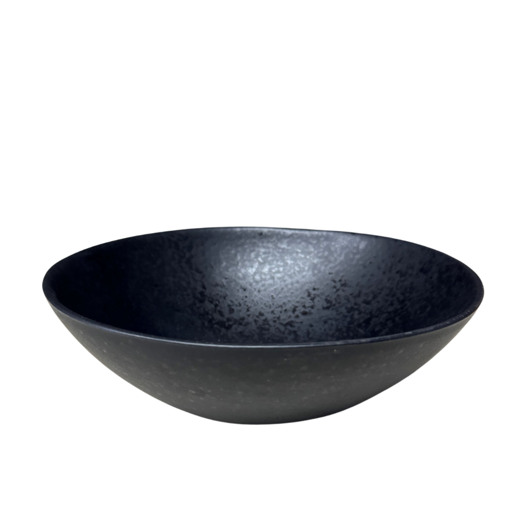 Terrafina Black Stone Serving Bowl