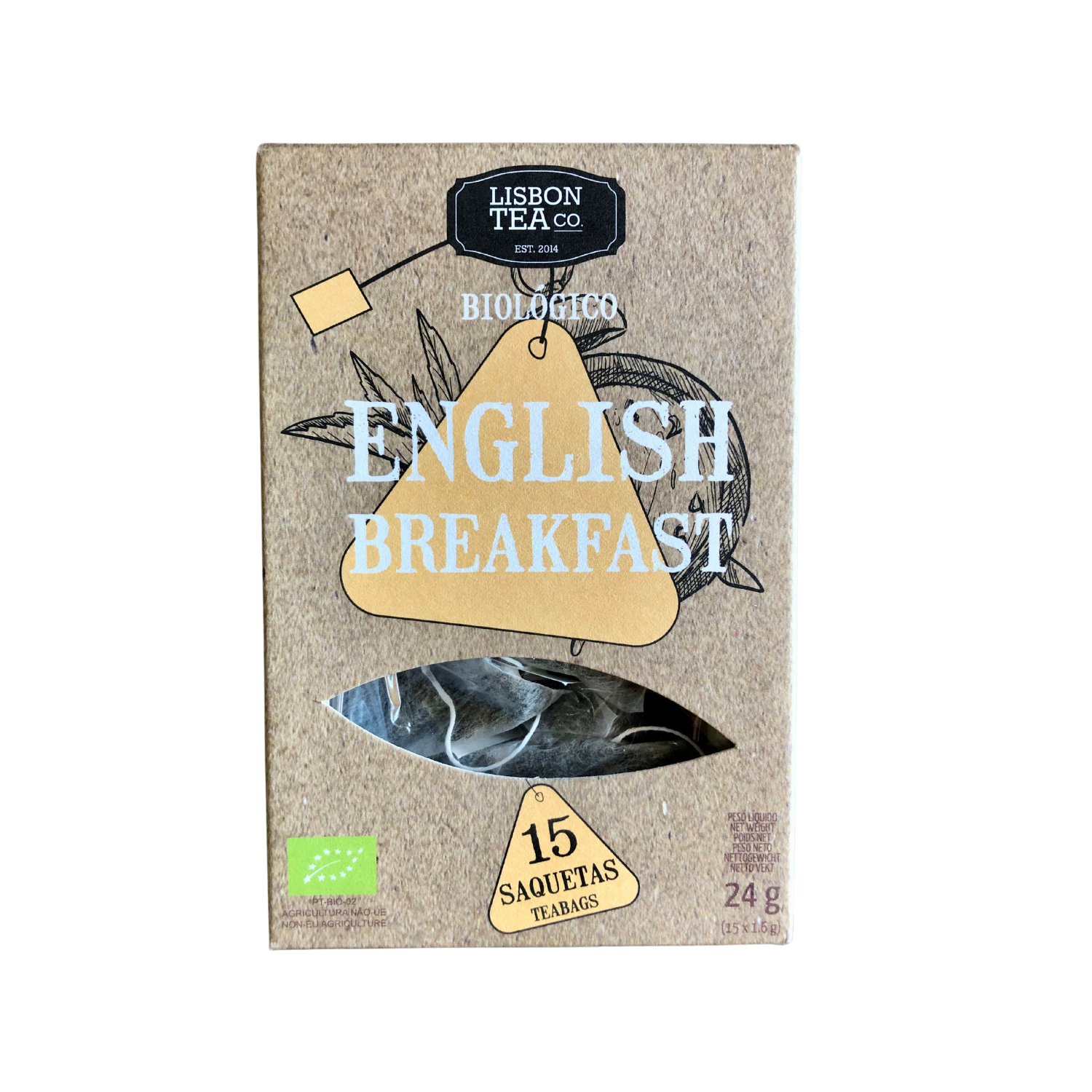 Lisbon Tea Co. Organic English Breakfast Tea