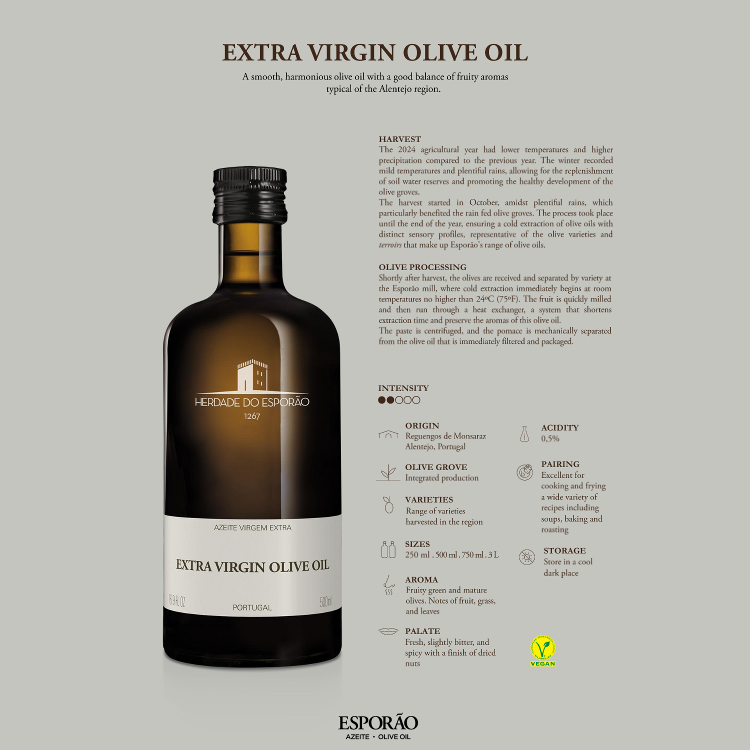 Herdade do Esporão Extra Virgin Olive Oil - 750ml