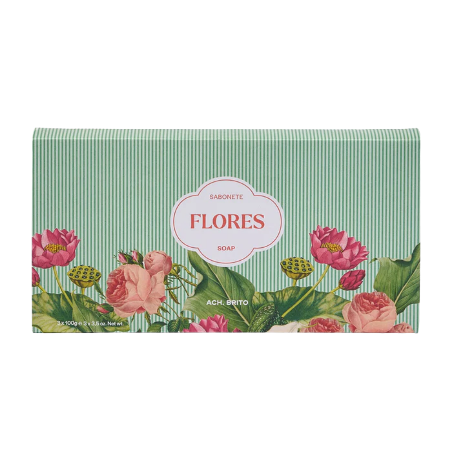 Ach.Brito Flowers Soap Gift Box