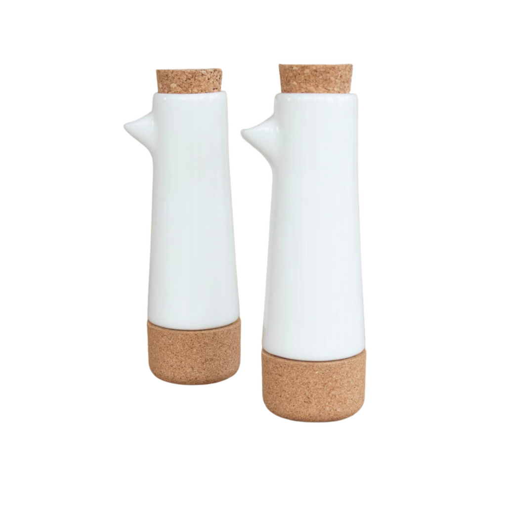 LIGA Ceramic Gift Set | Oil + Vinegar Dispenser