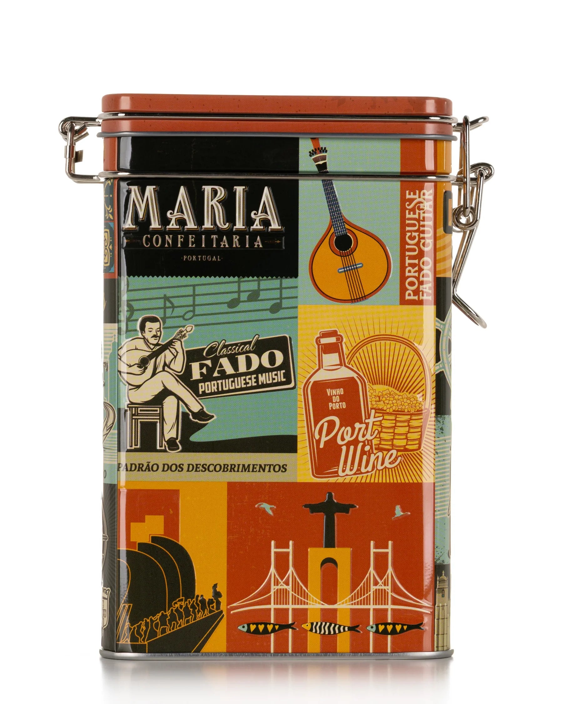 Maria Confeitaria Tin of Apple and Cinnamon Cookies