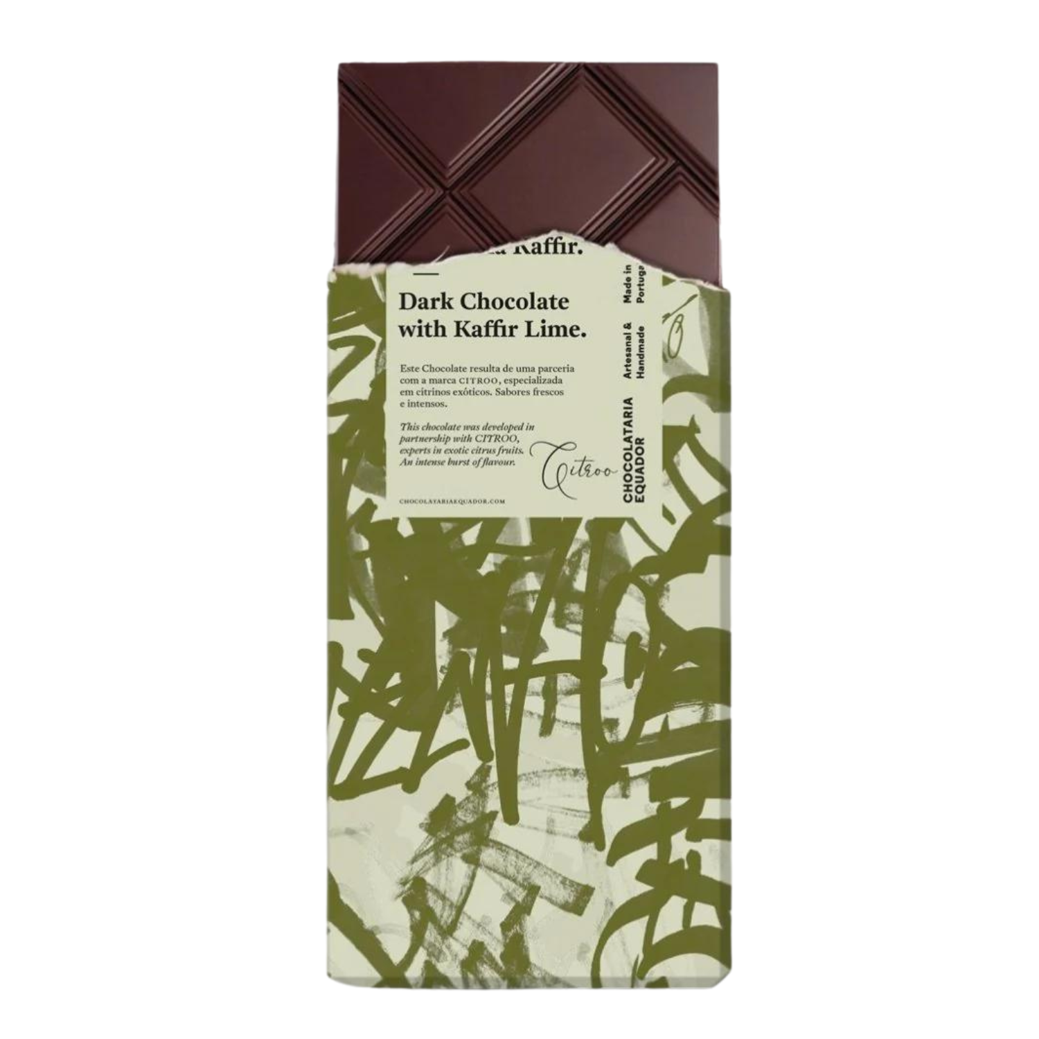 Chocolataria Equador Dark Chocolate with Kaffir Lime