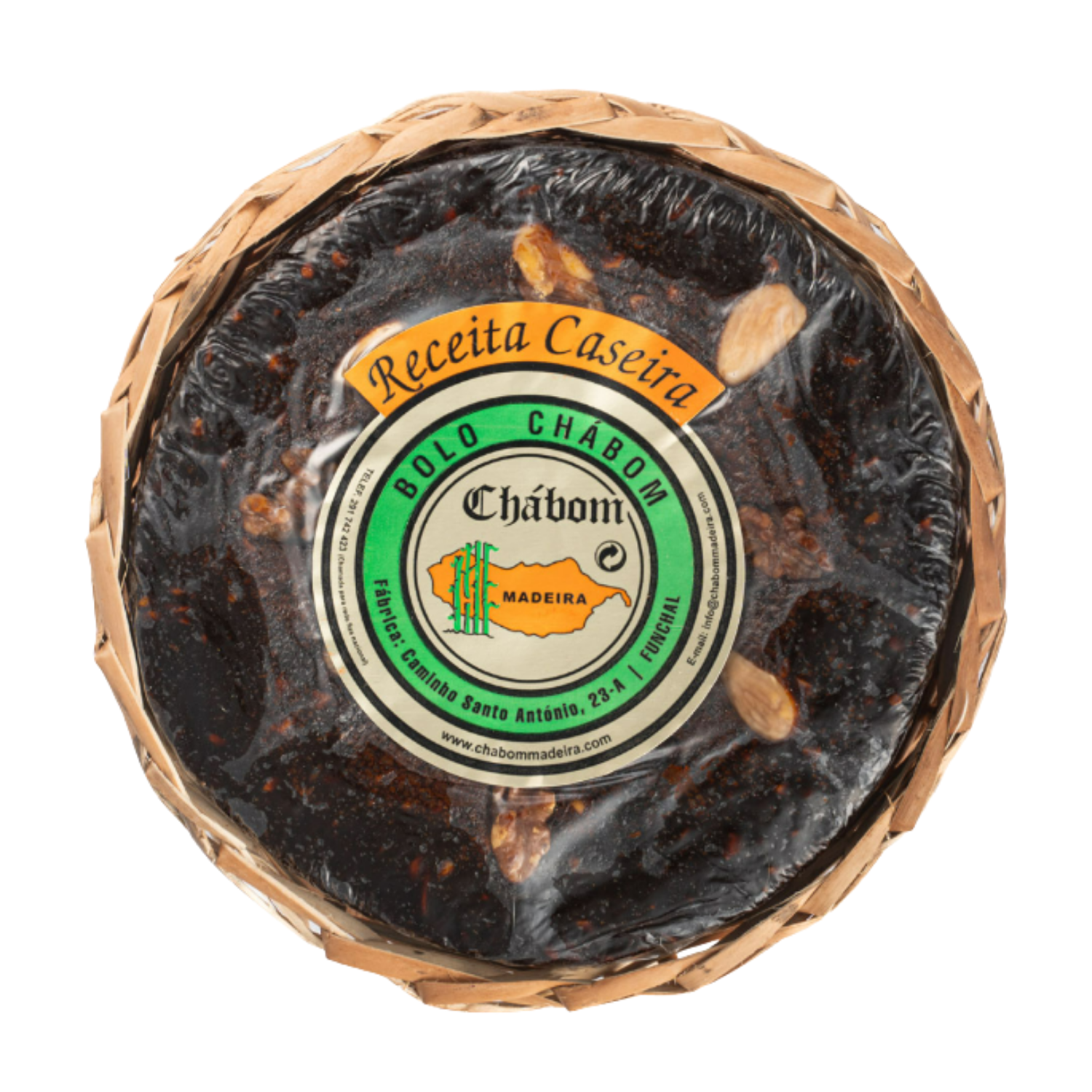 Chábom Sugarcane Cake in Basket