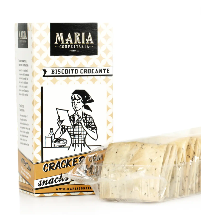 Maria Confeitaria Chia Crackers