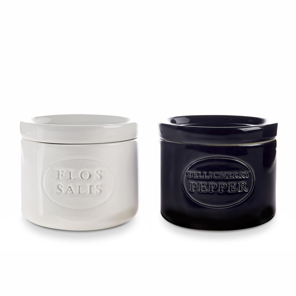 Marisol Flower of Salt and Coarse-Ground Black Pepper Gift Set