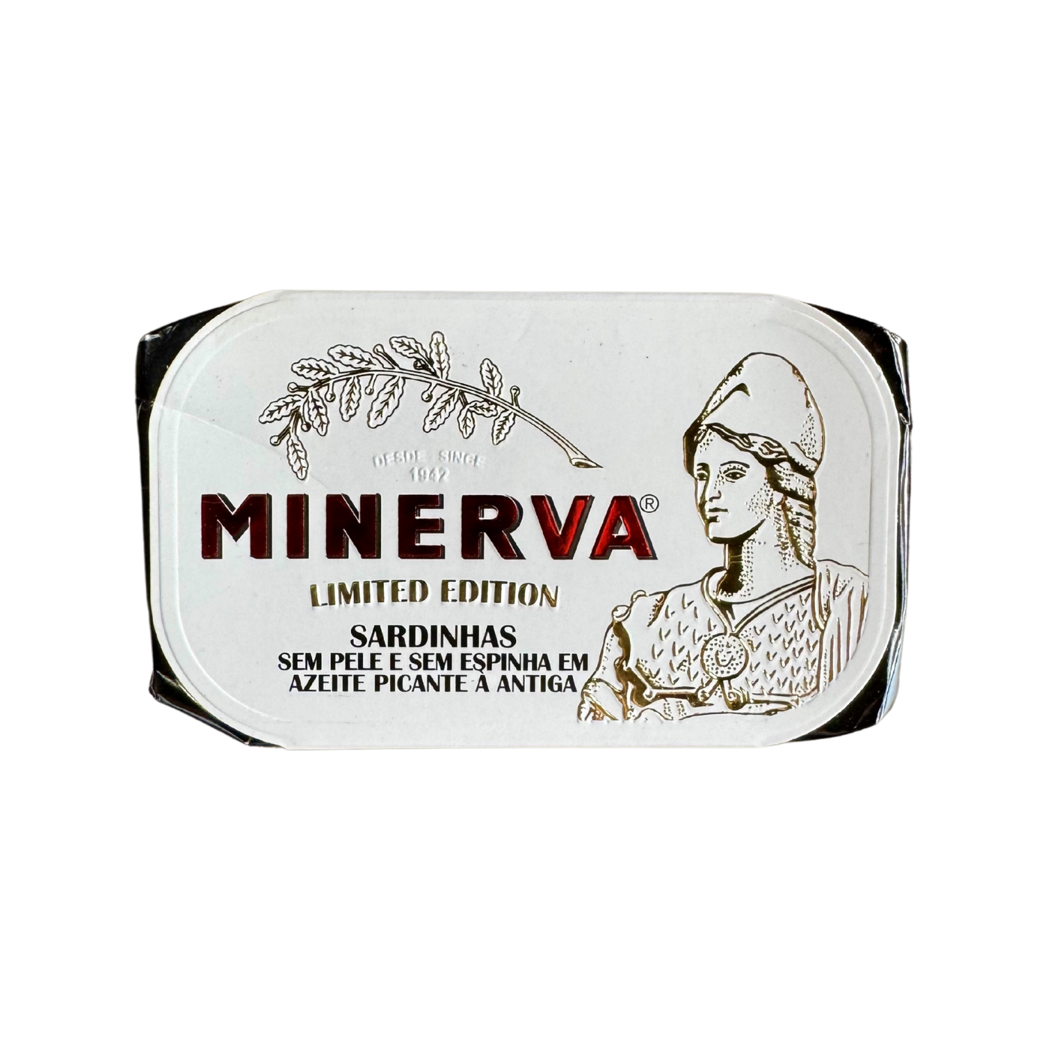 Minerva Skinless and Boneless Sardines in Spiced Olive Oil with Pickles - Limited Edition