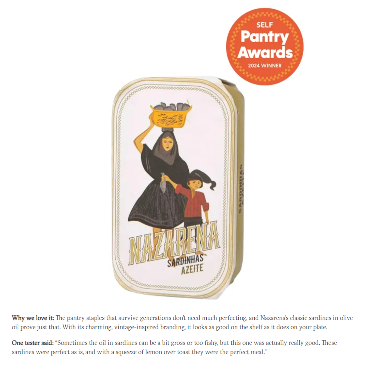 Nazarena Sardines in Olive Oil