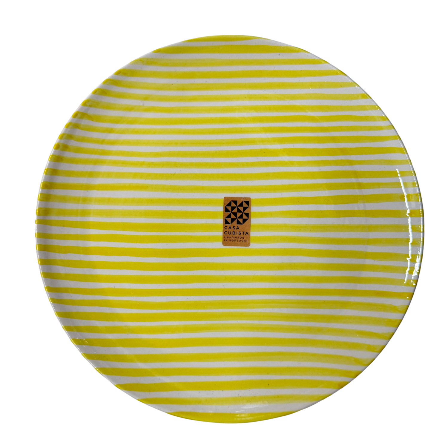Casa Cubista Large Plate - Stripe