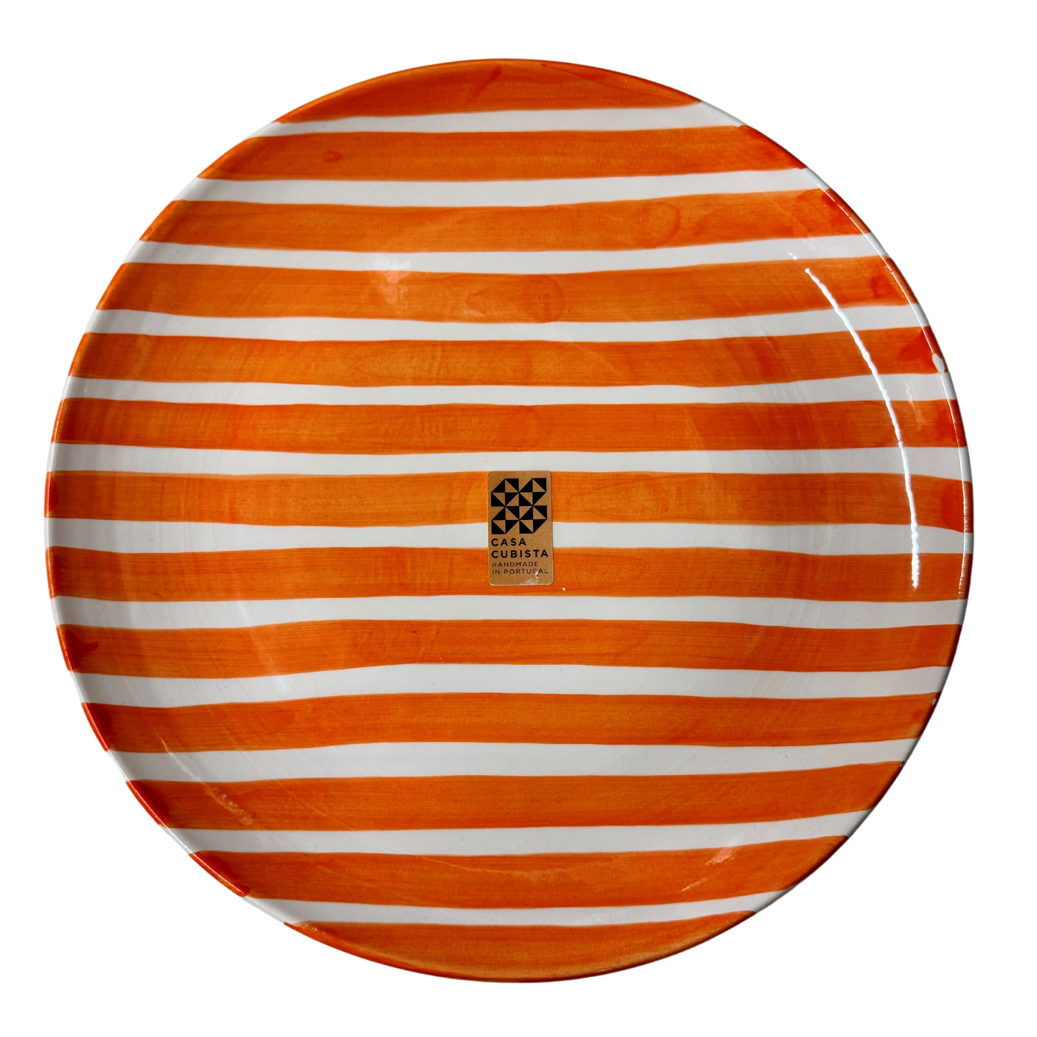 Casa Cubista Large Plate - Bold Stripe