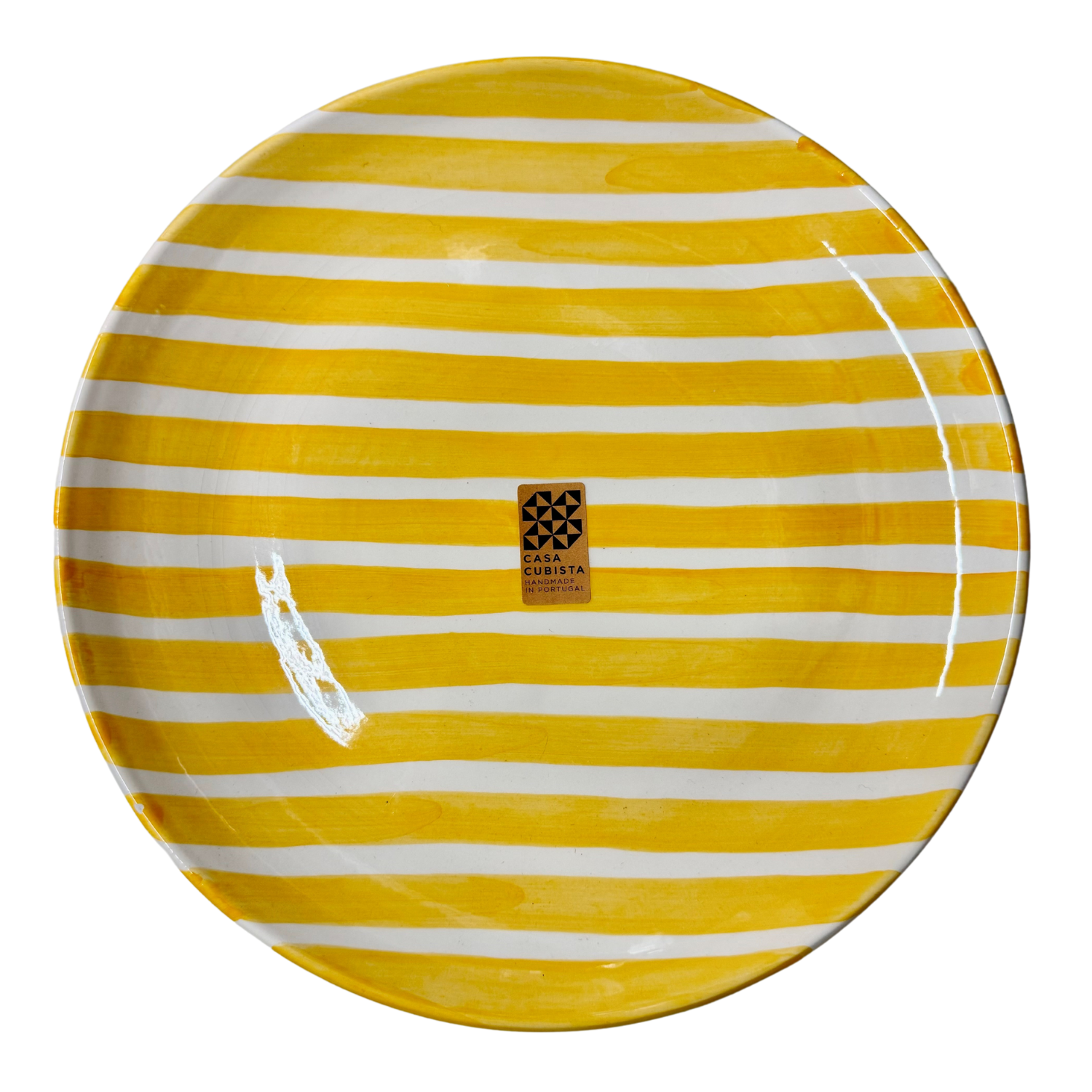 Casa Cubista Large Plate - Bold Stripe
