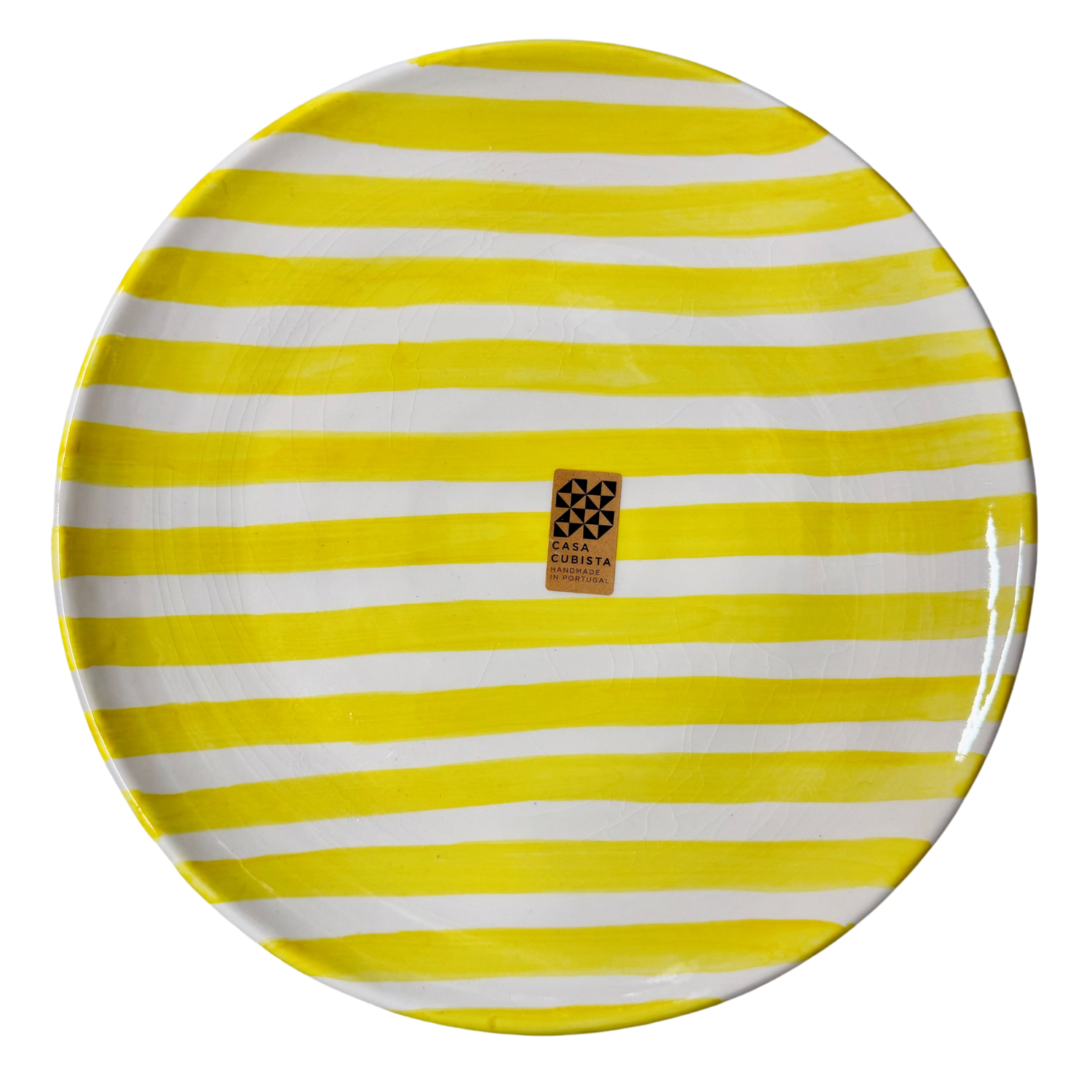 Casa Cubista Large Plate - Bold Stripe