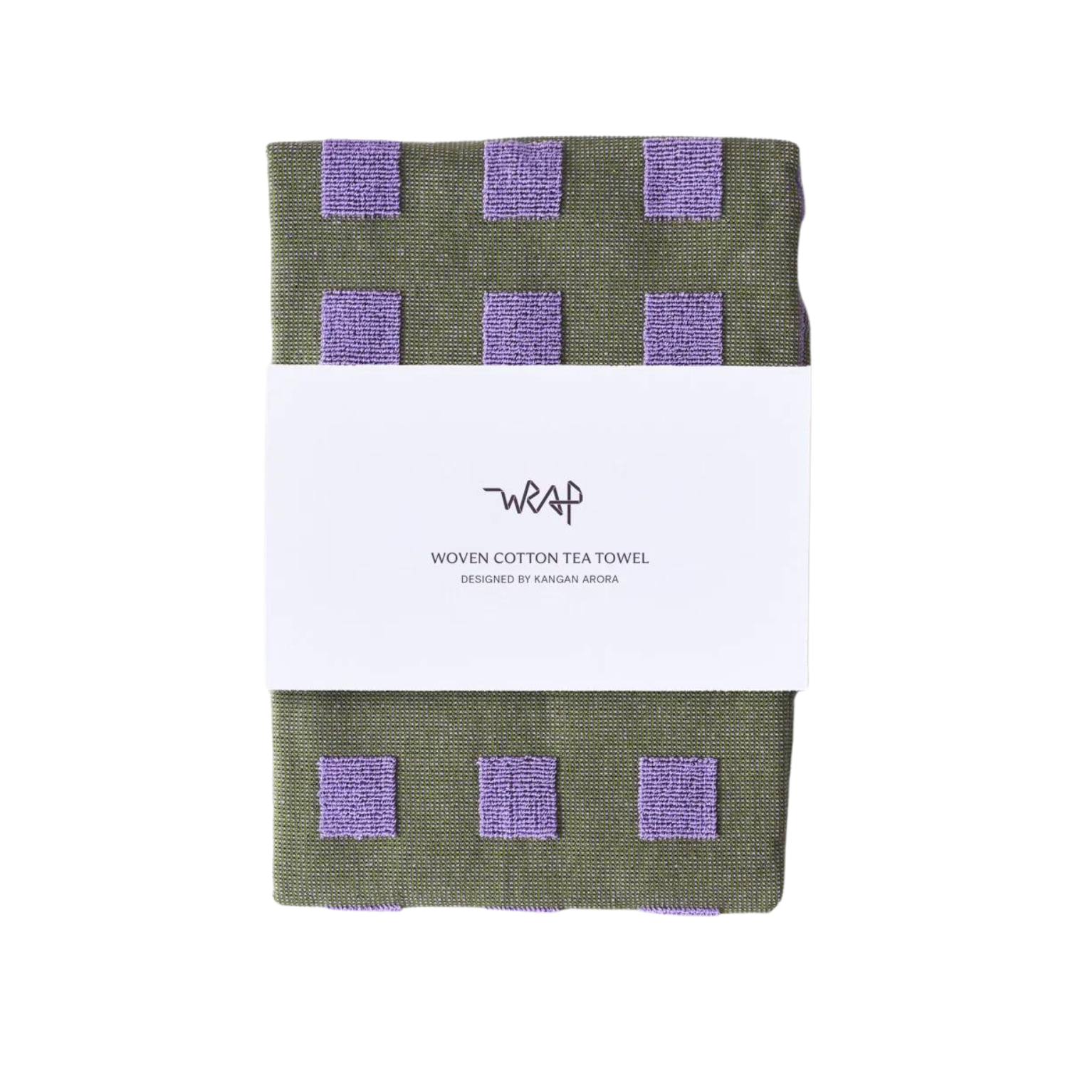 Wrap Woven Cotton Tea Towel