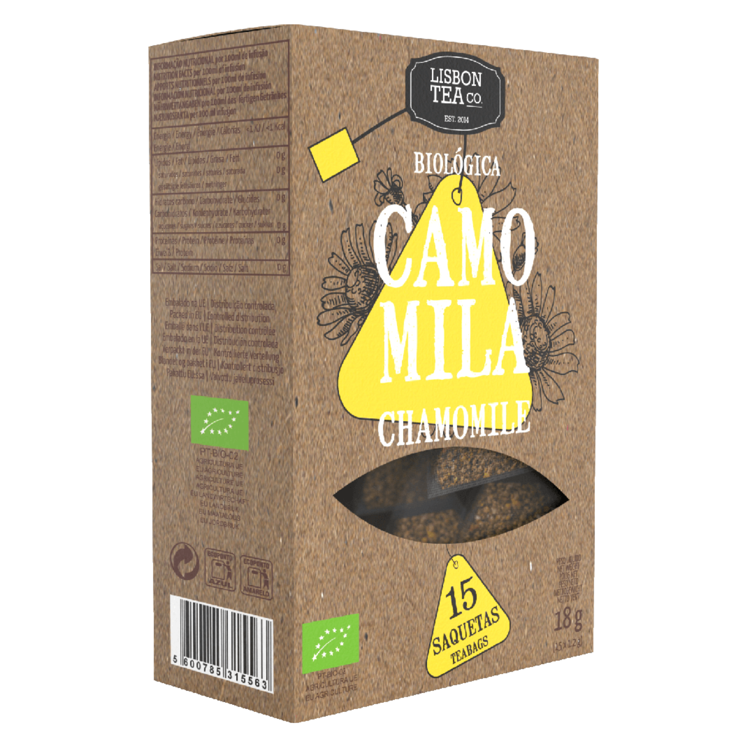 Lisbon Tea Co. Organic Chamomile Tea