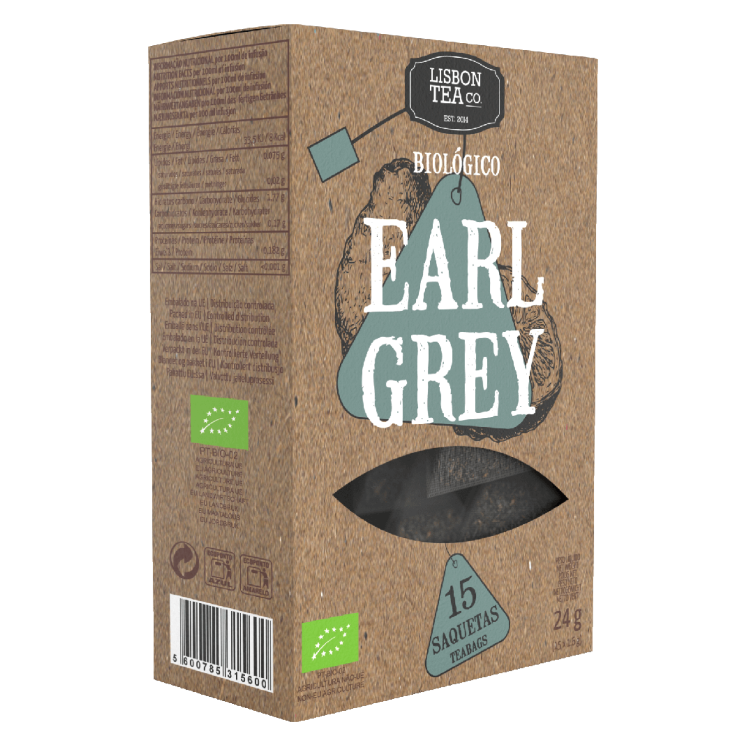 Lisbon Tea Co. Organic Earl Grey Tea