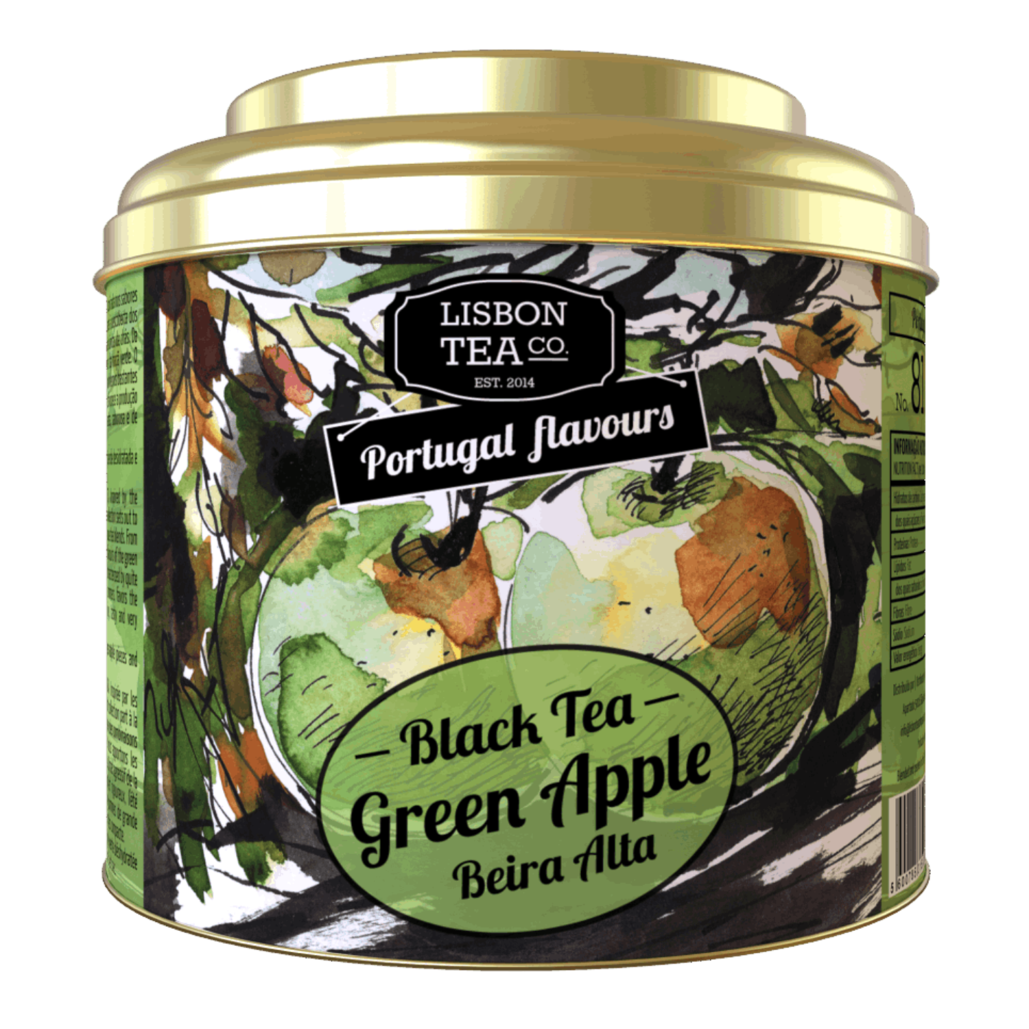 Lisbon Tea Co. Beira Alta Green Apple Black Tea