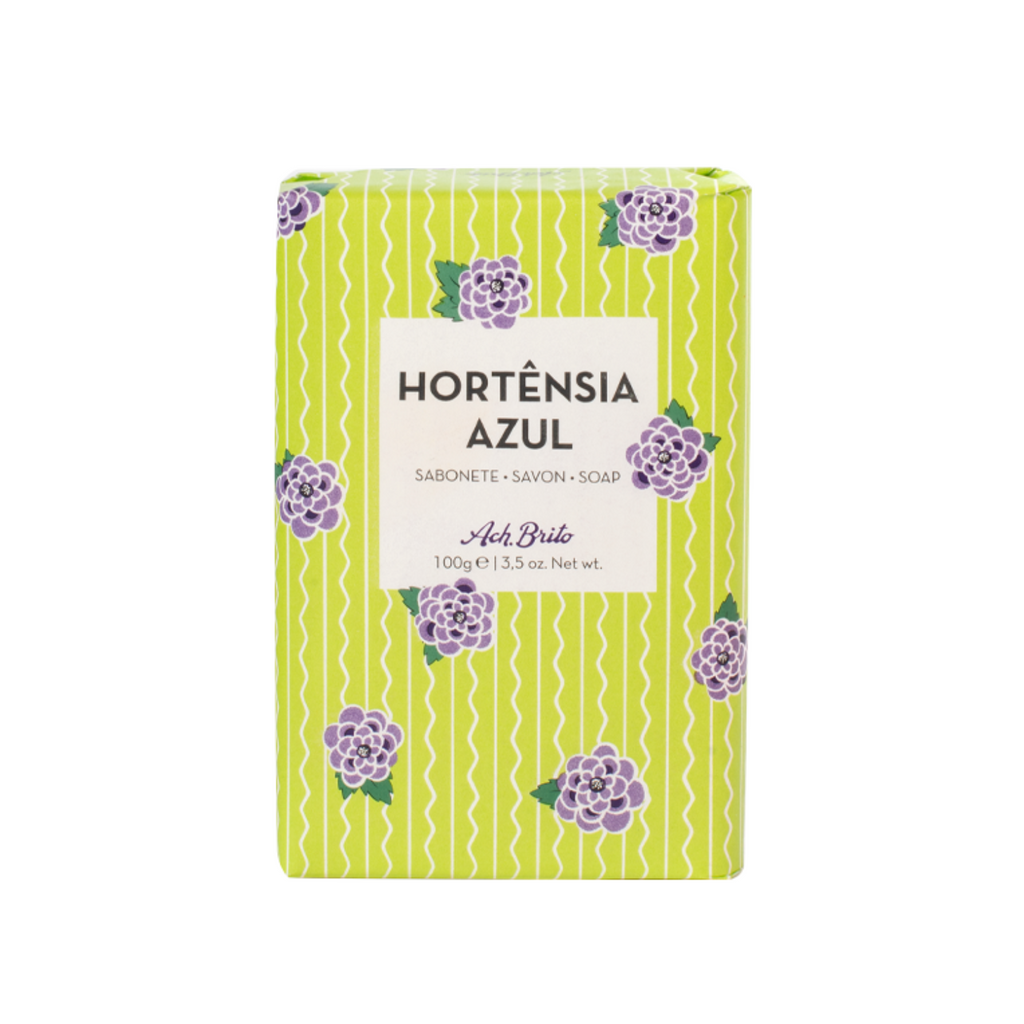 Ach.Brito Hortência Azul (Blue Hydrangea) Soap