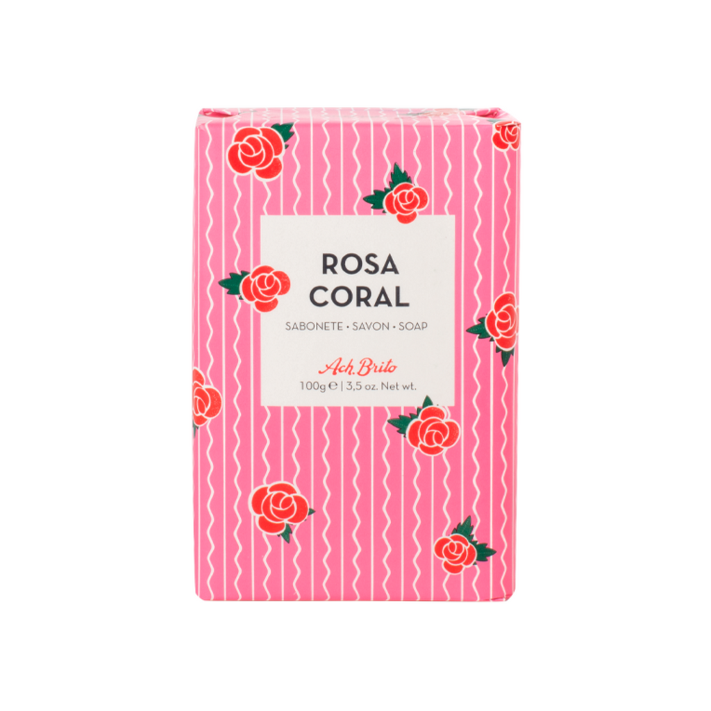 Ach.Brito Rosa Coral (Coral Rose) Soap