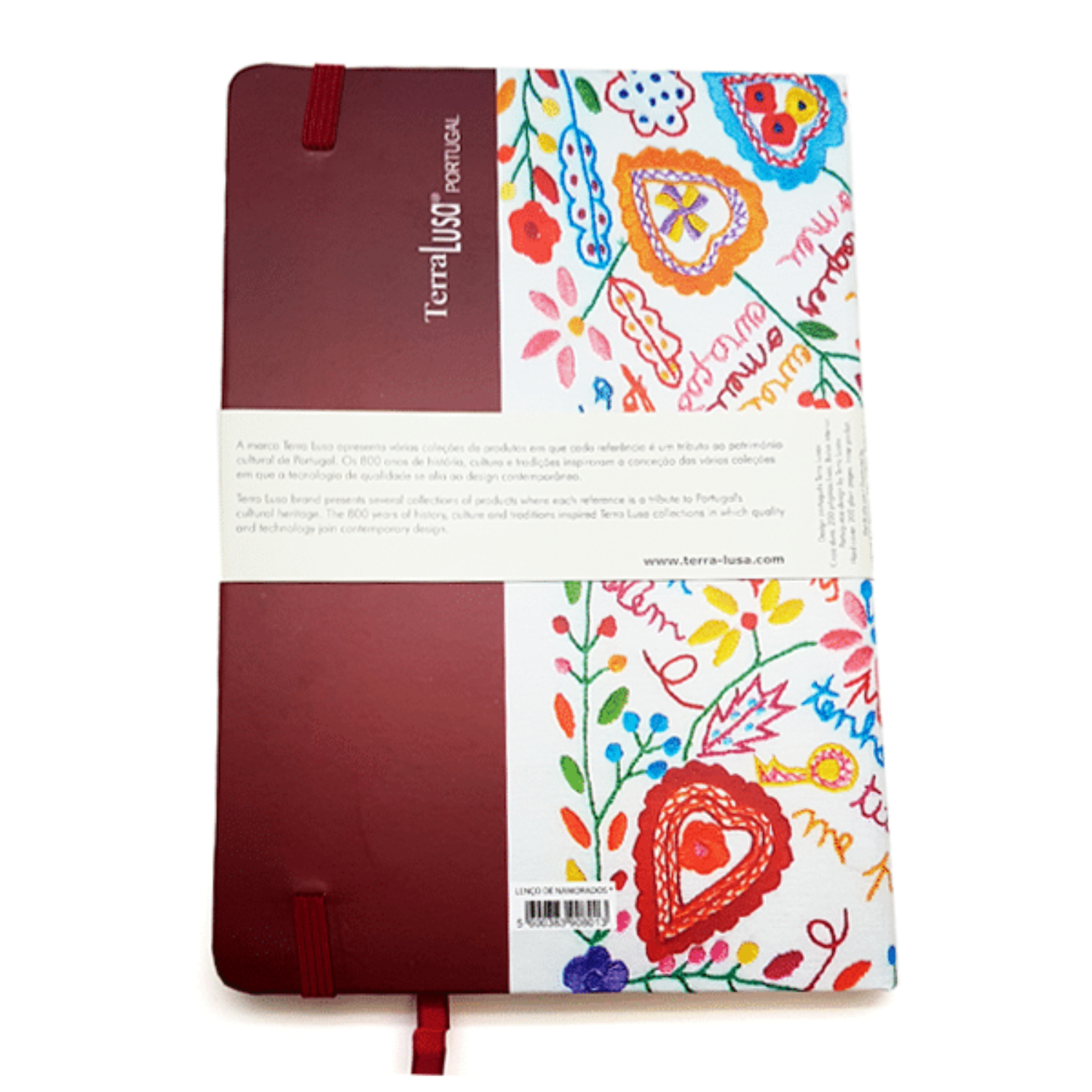 Terra Lusa Lovers’ Handkerchiefs Notebook