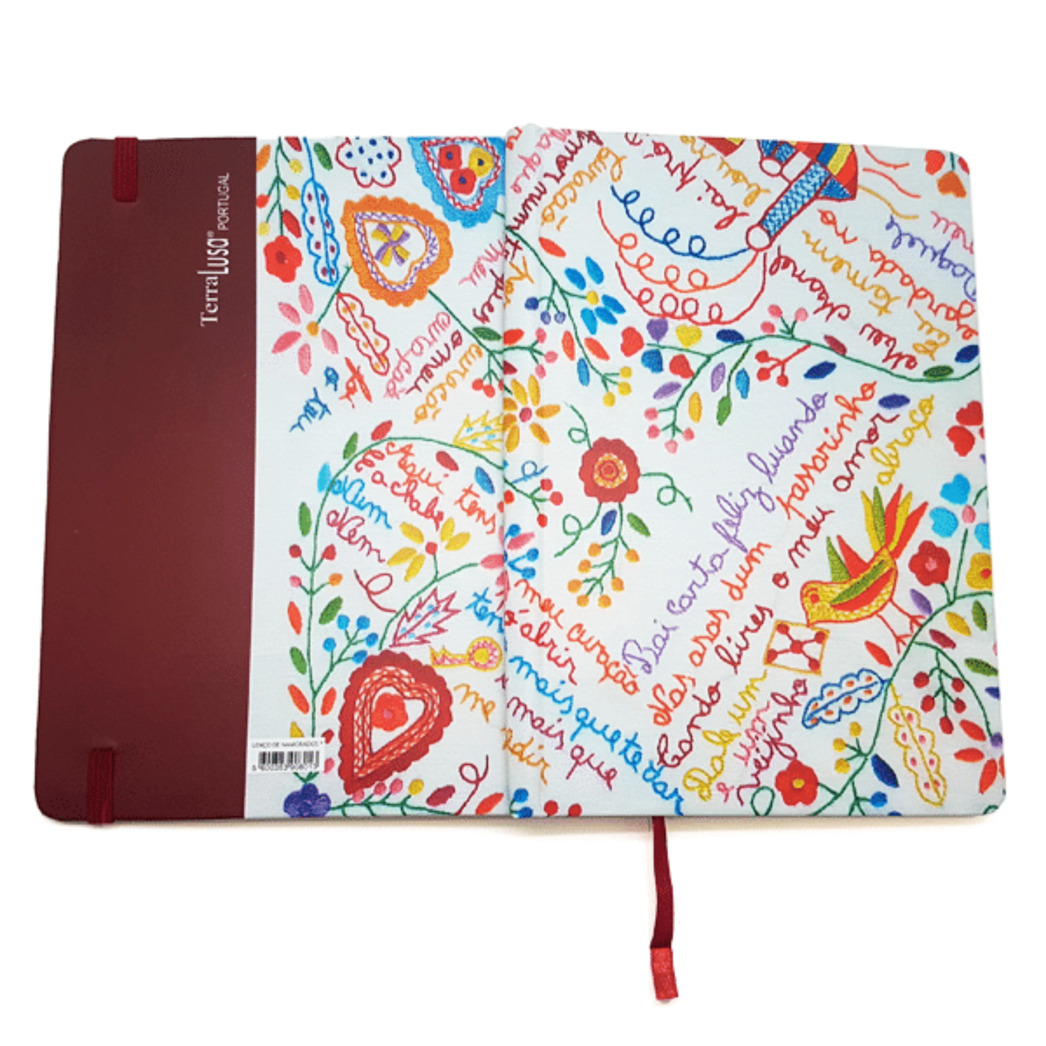Terra Lusa Lovers’ Handkerchiefs Notebook