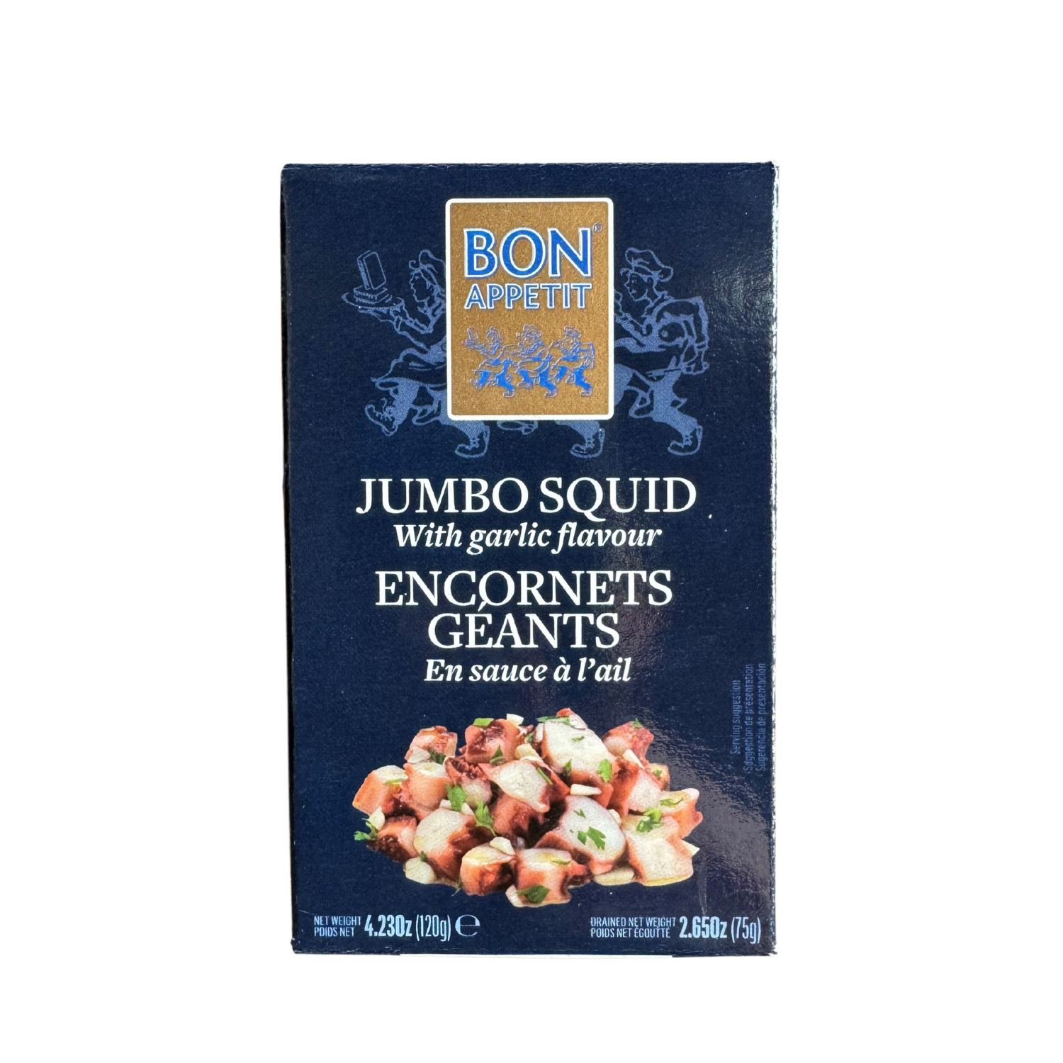 Bon Appetit Jumbo Squid with Garlic Flavour
