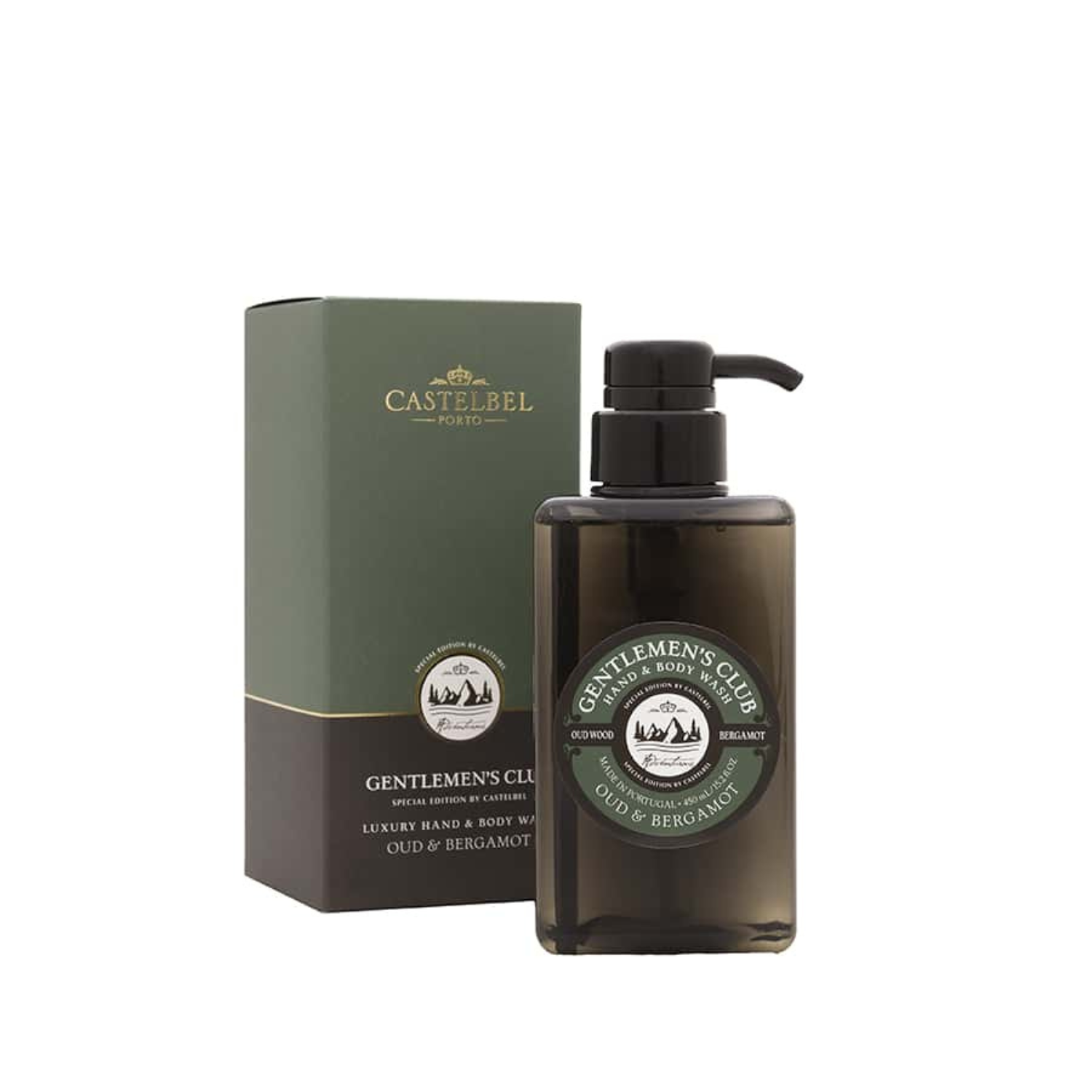 Castelbel Gentlemen's Club Oud & Bergamot Hand & Body Wash