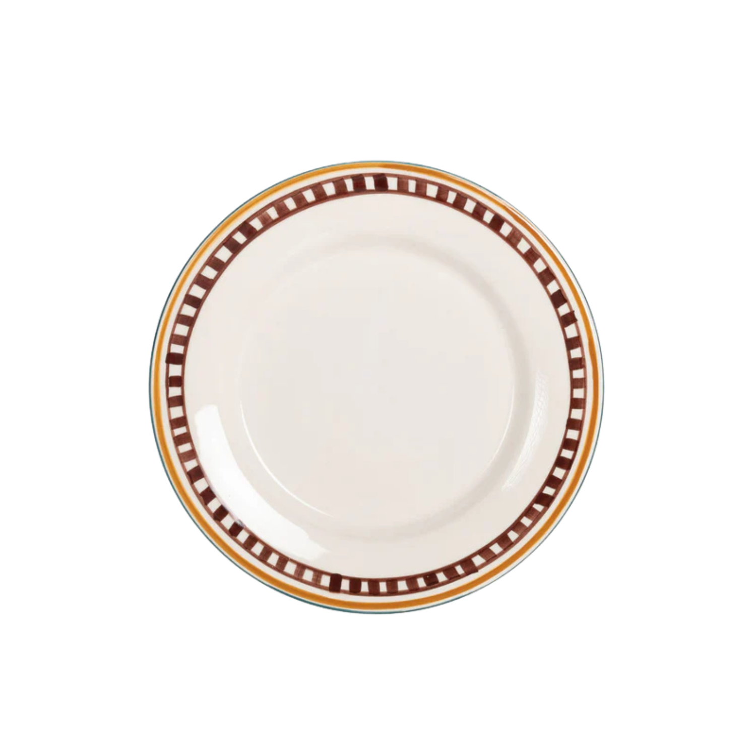 Valsa Ray Hand-Painted Dessert Plate