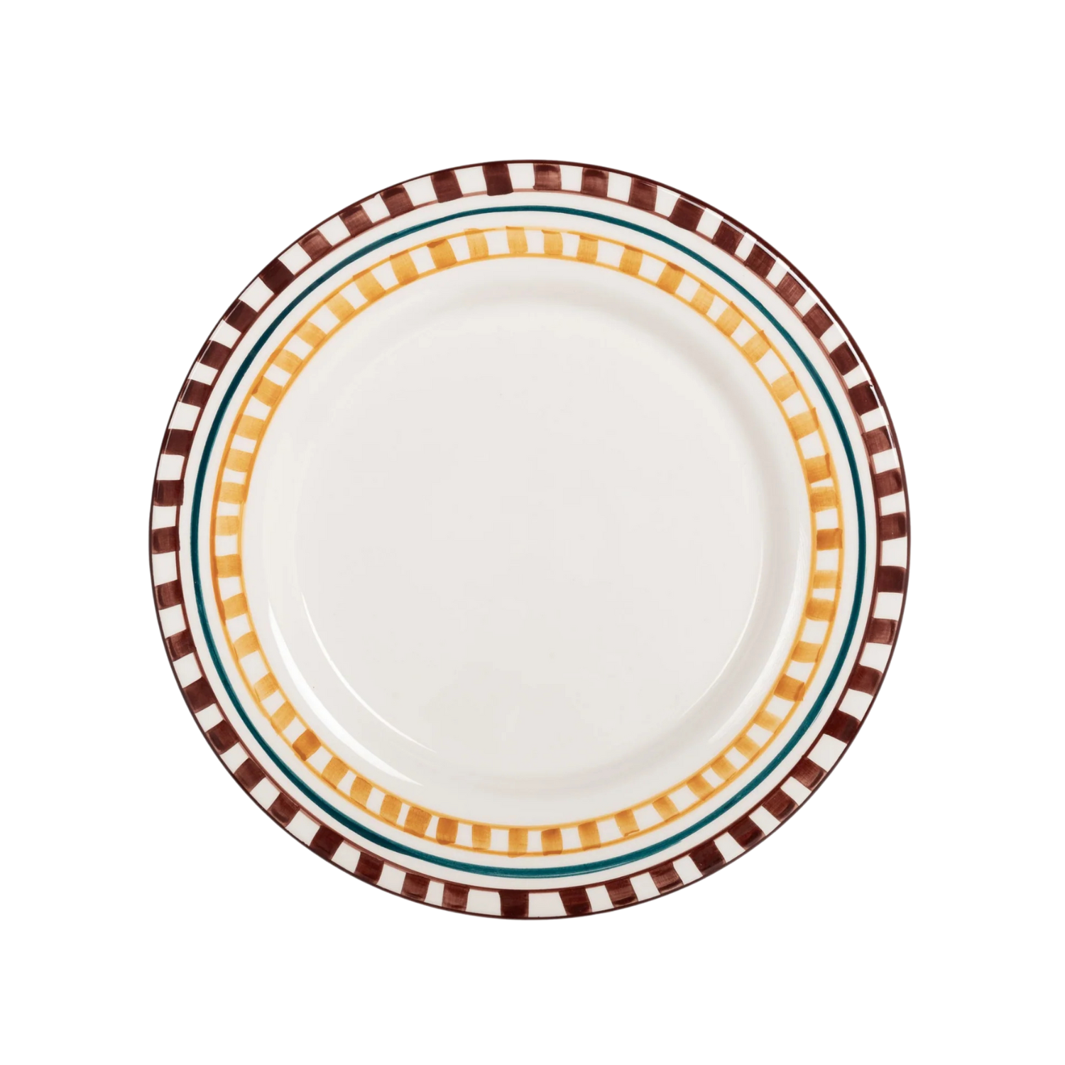 Valsa Charlotte Hand-Painted Dinner Plate