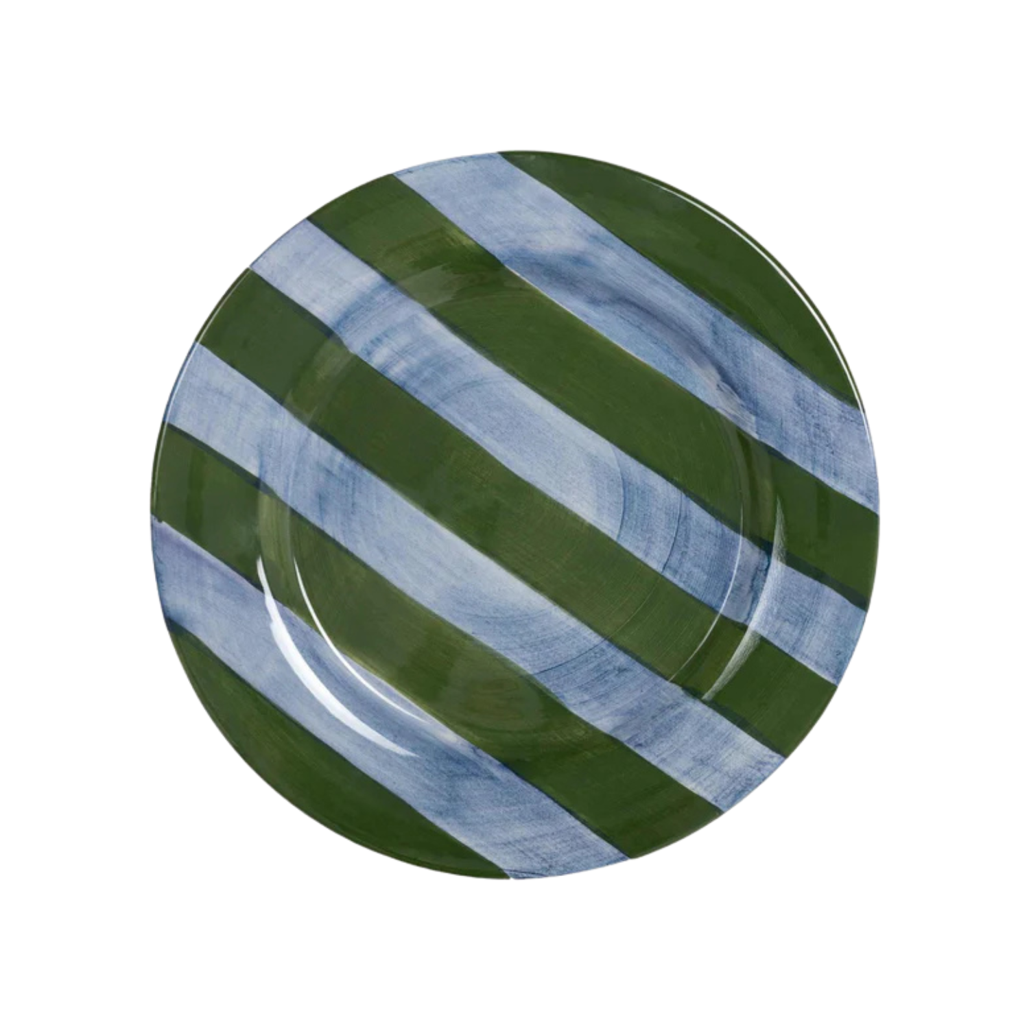 Valsa Clarice Hand-Painted Dinner Plate