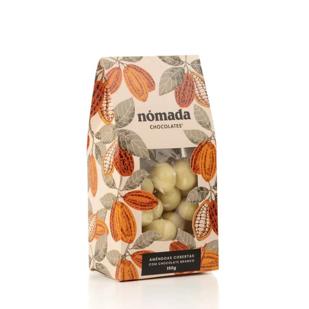 Nomada White Chocolate Covered Almonds