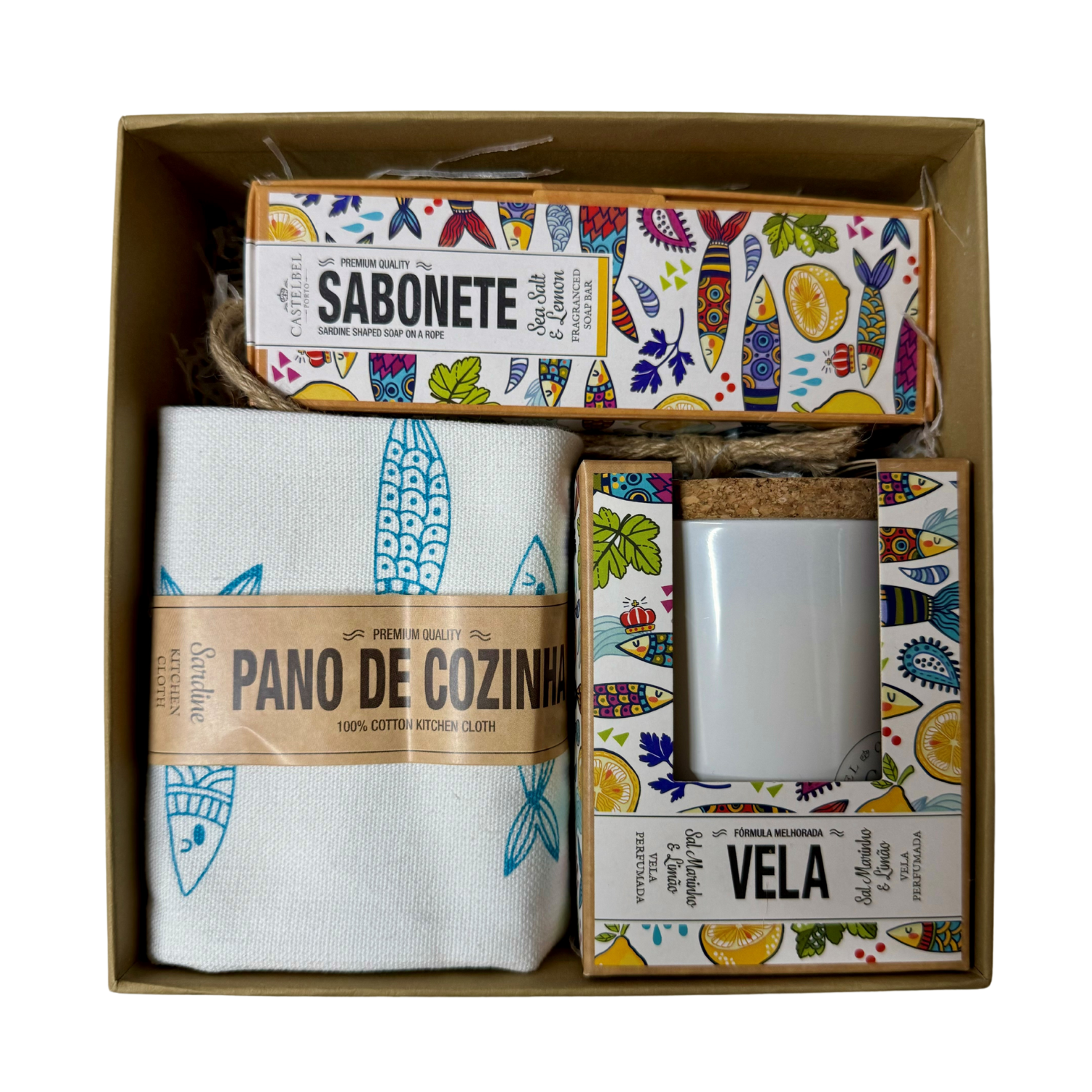 Castelbel Sardine Collection Gift Set