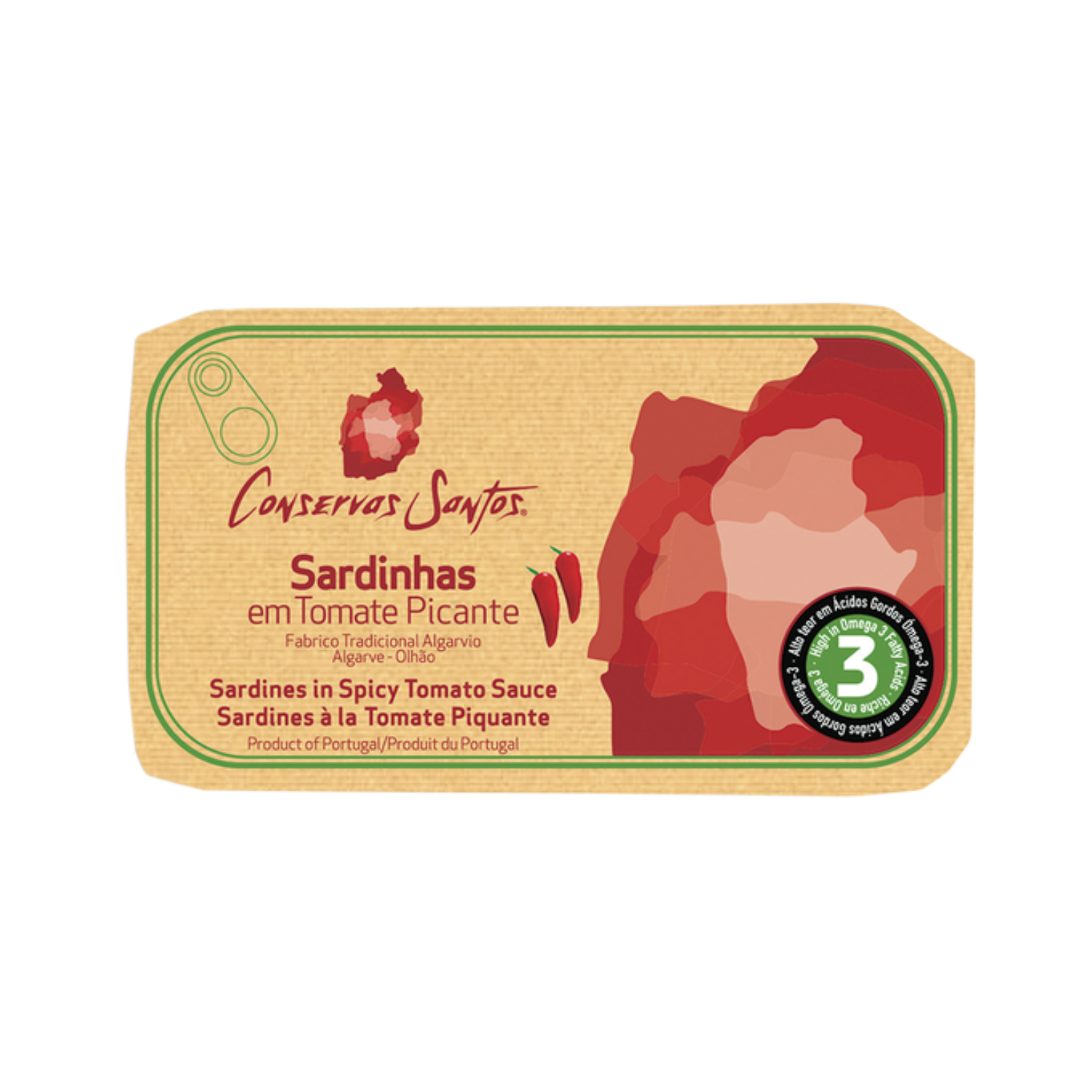 Conservas Santos Sardines in Spicy Tomato Sauce