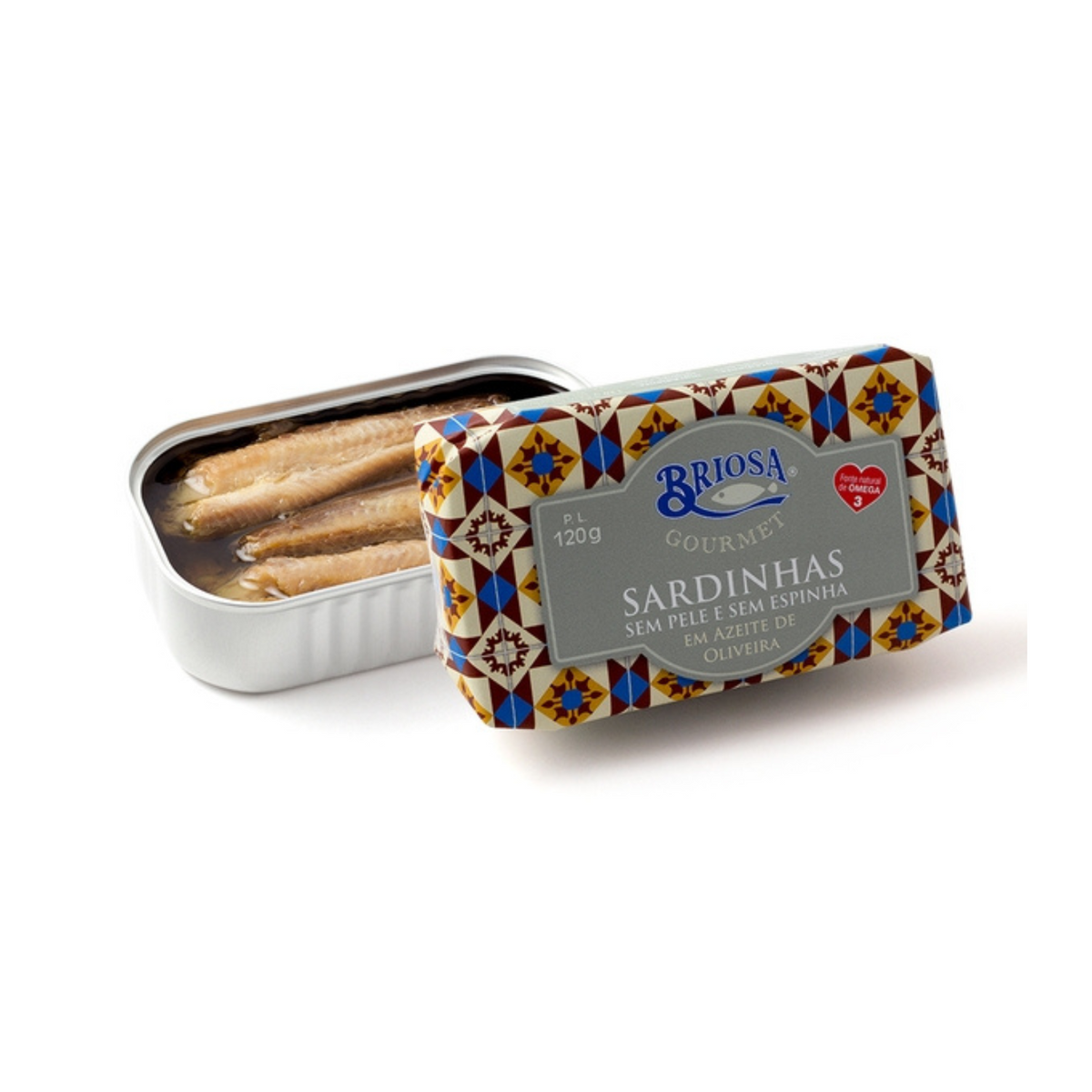 Briosa Skinless Boneless Sardines Oil 120gr