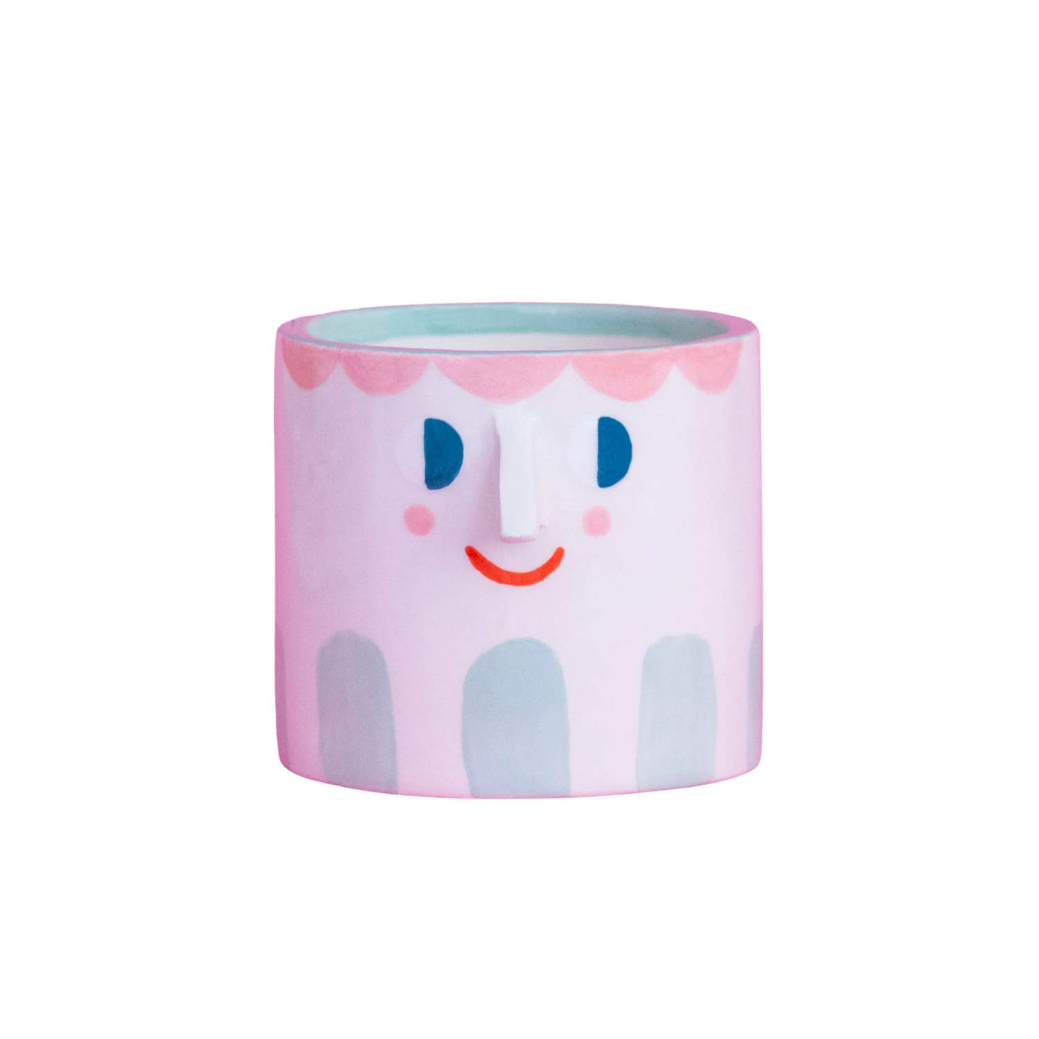 Ana Seixas Friendly Face Ceramic Pot
