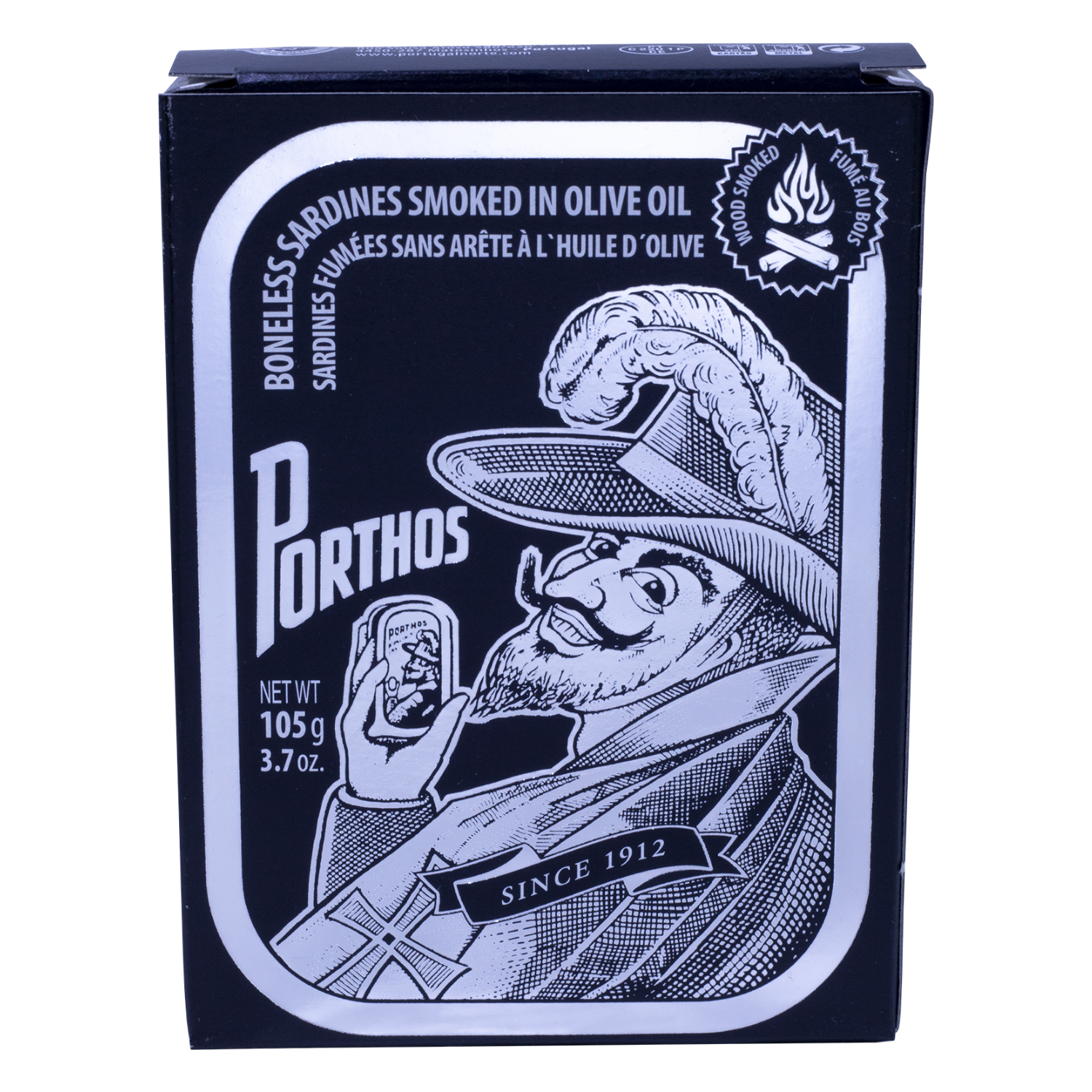 Porthos Boneless Sardines Smoked in Olive Oil